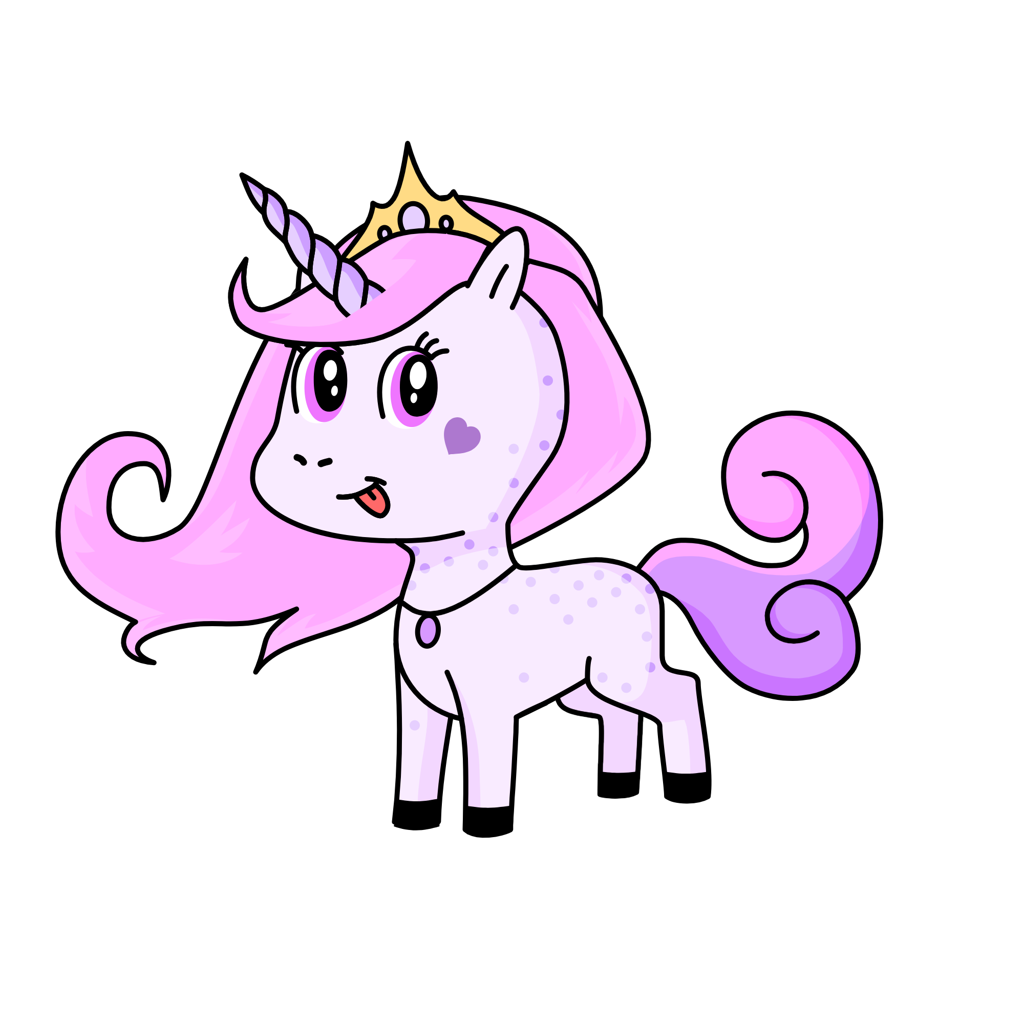 UNIPRINCESS, the unicorn