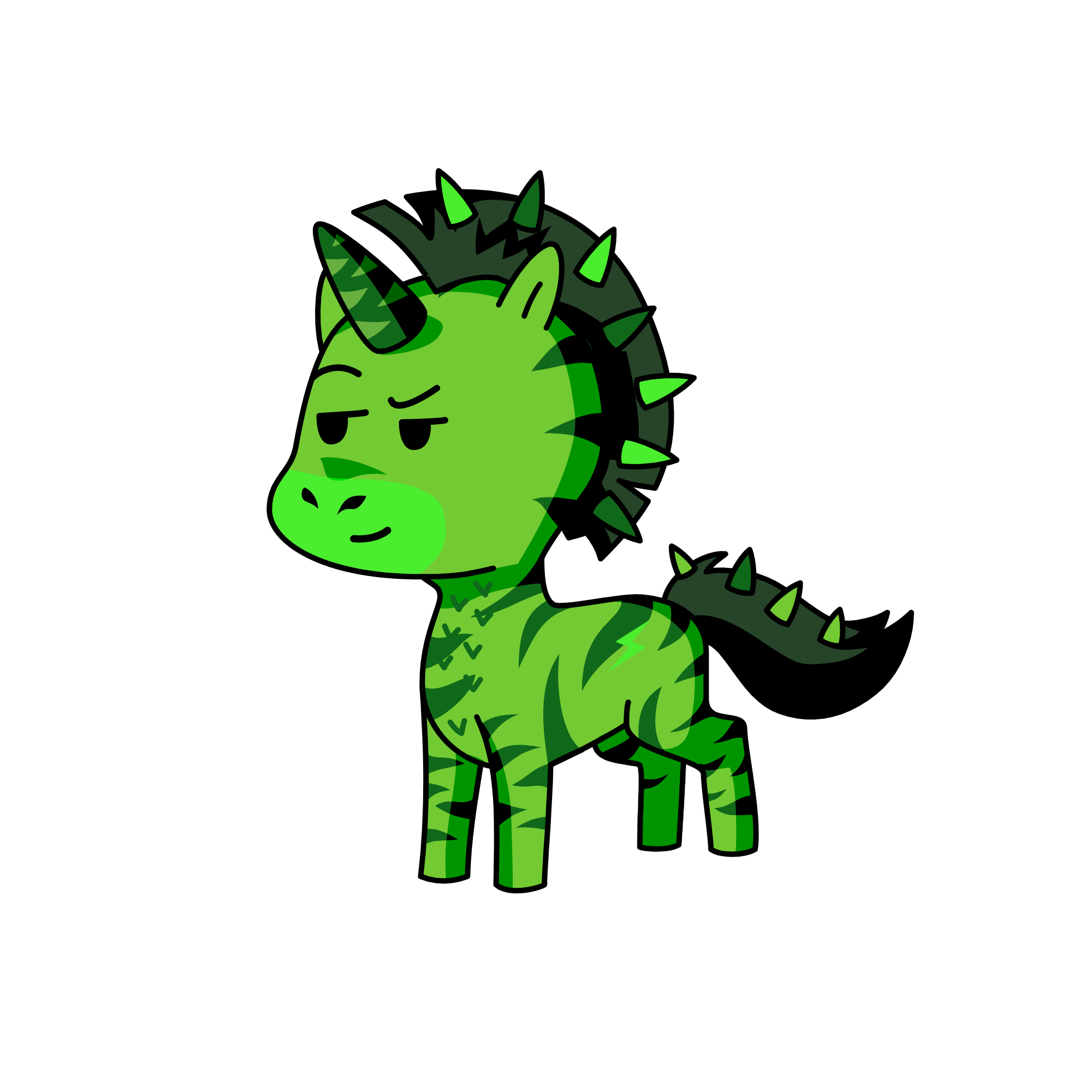 Dino, the unicorn