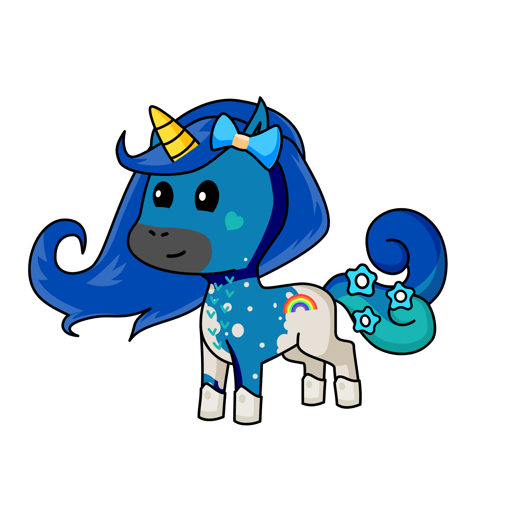Moon, the unicorn