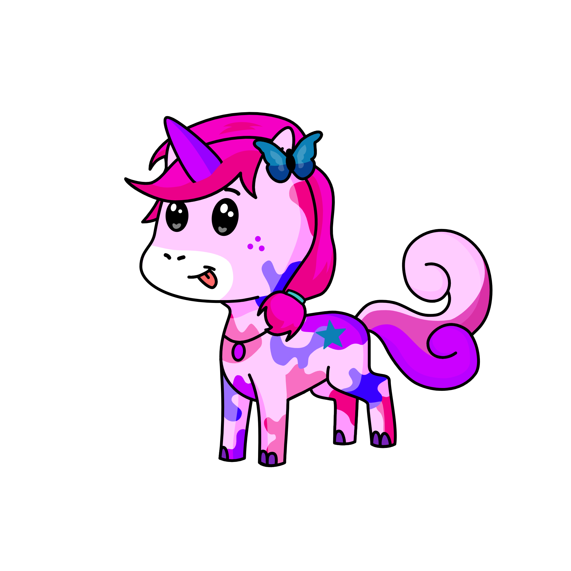 Penelope, the unicorn