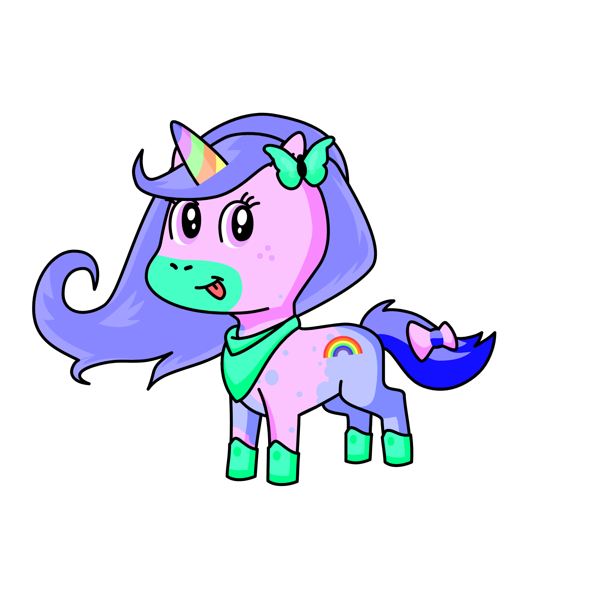 Multi love 💞, the unicorn
