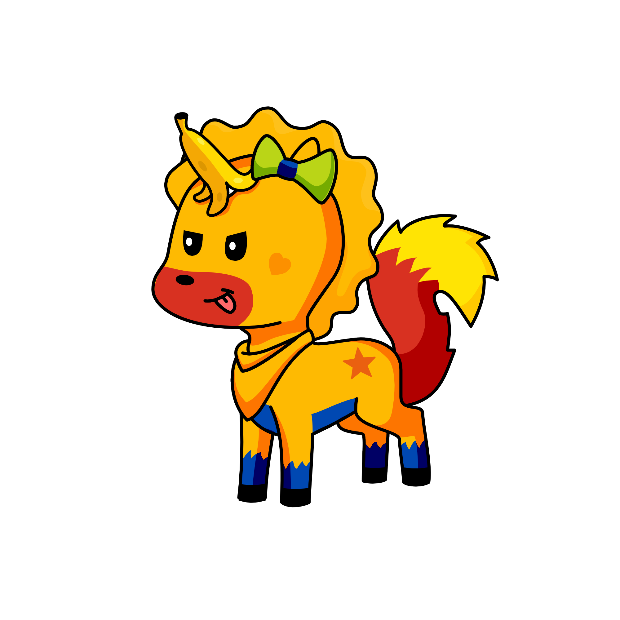 Daddy, the unicorn
