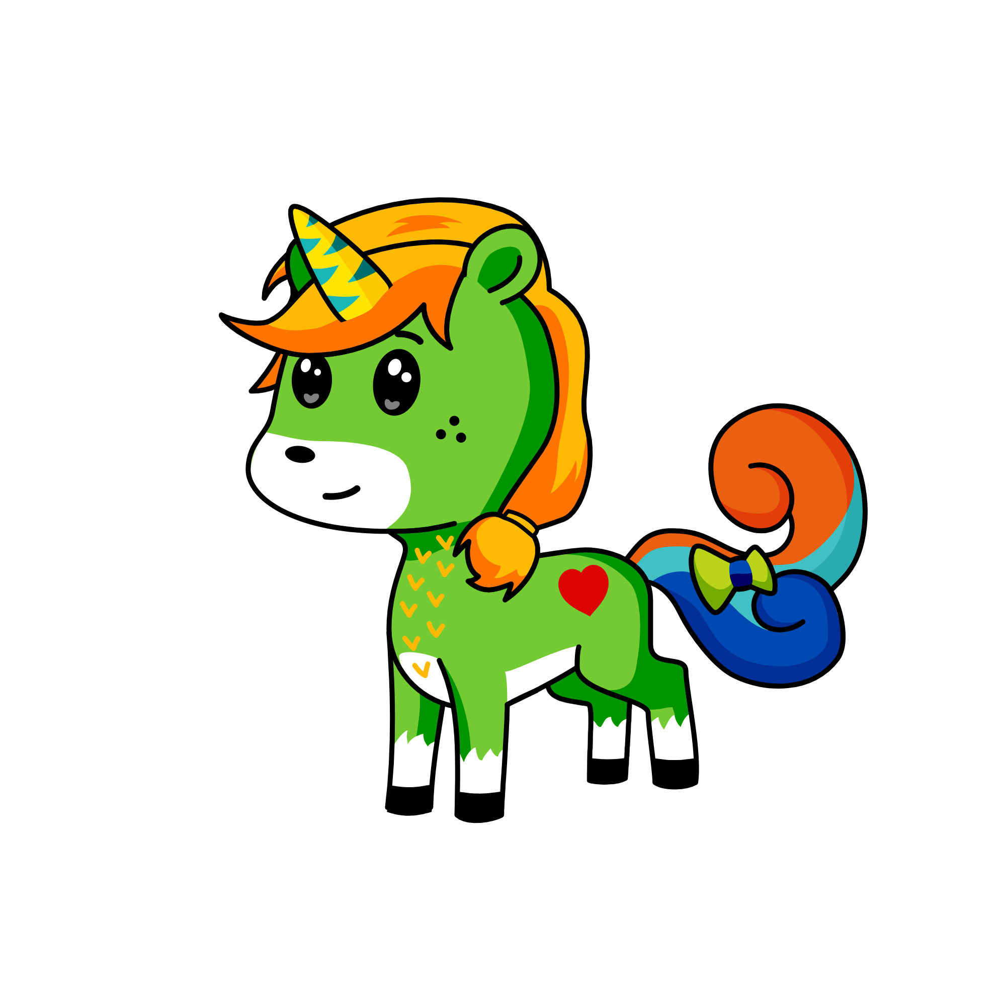 Mommy, the unicorn