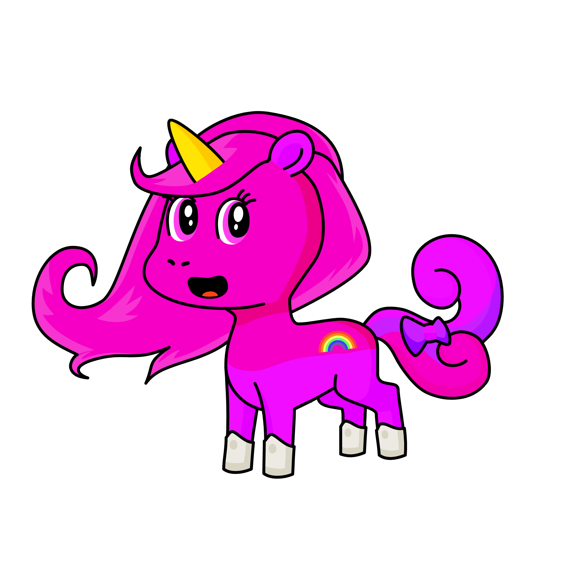 pinky pie 3000, the unicorn
