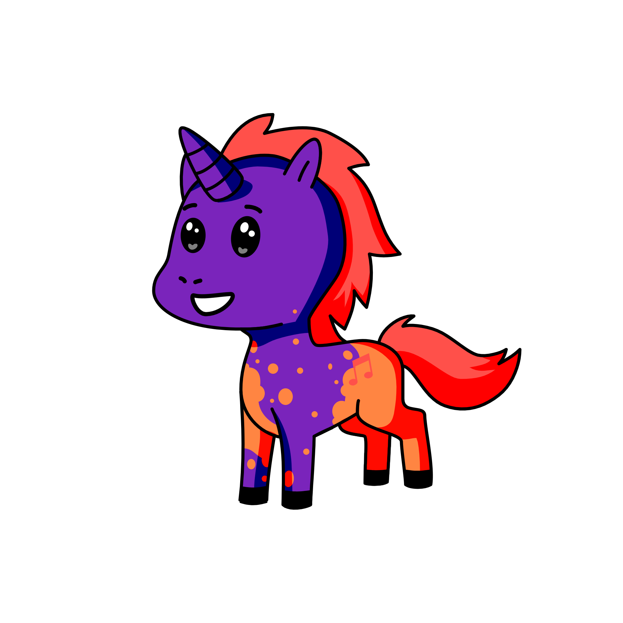 DJ Catnip The Unicorn, the unicorn