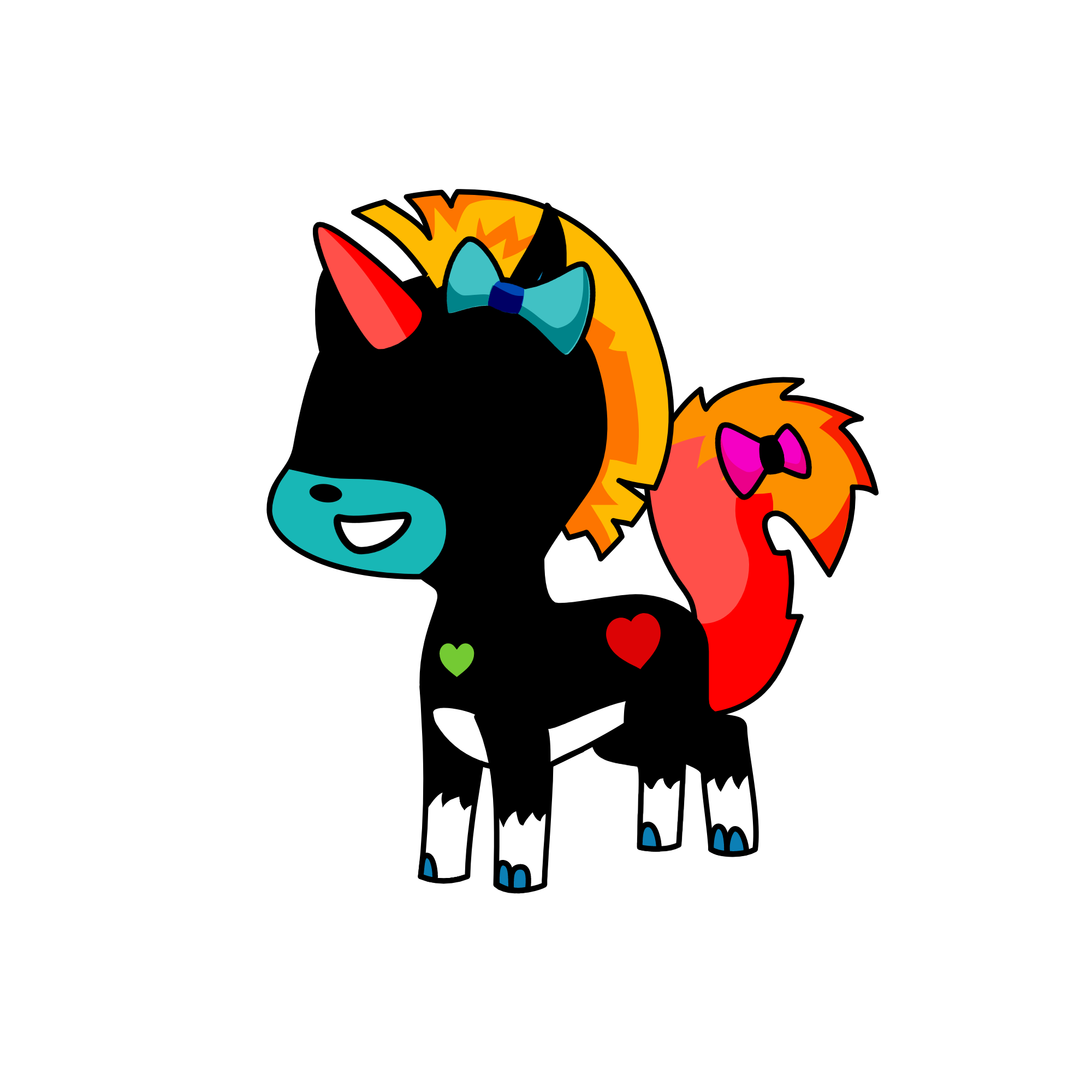 SADY, the unicorn