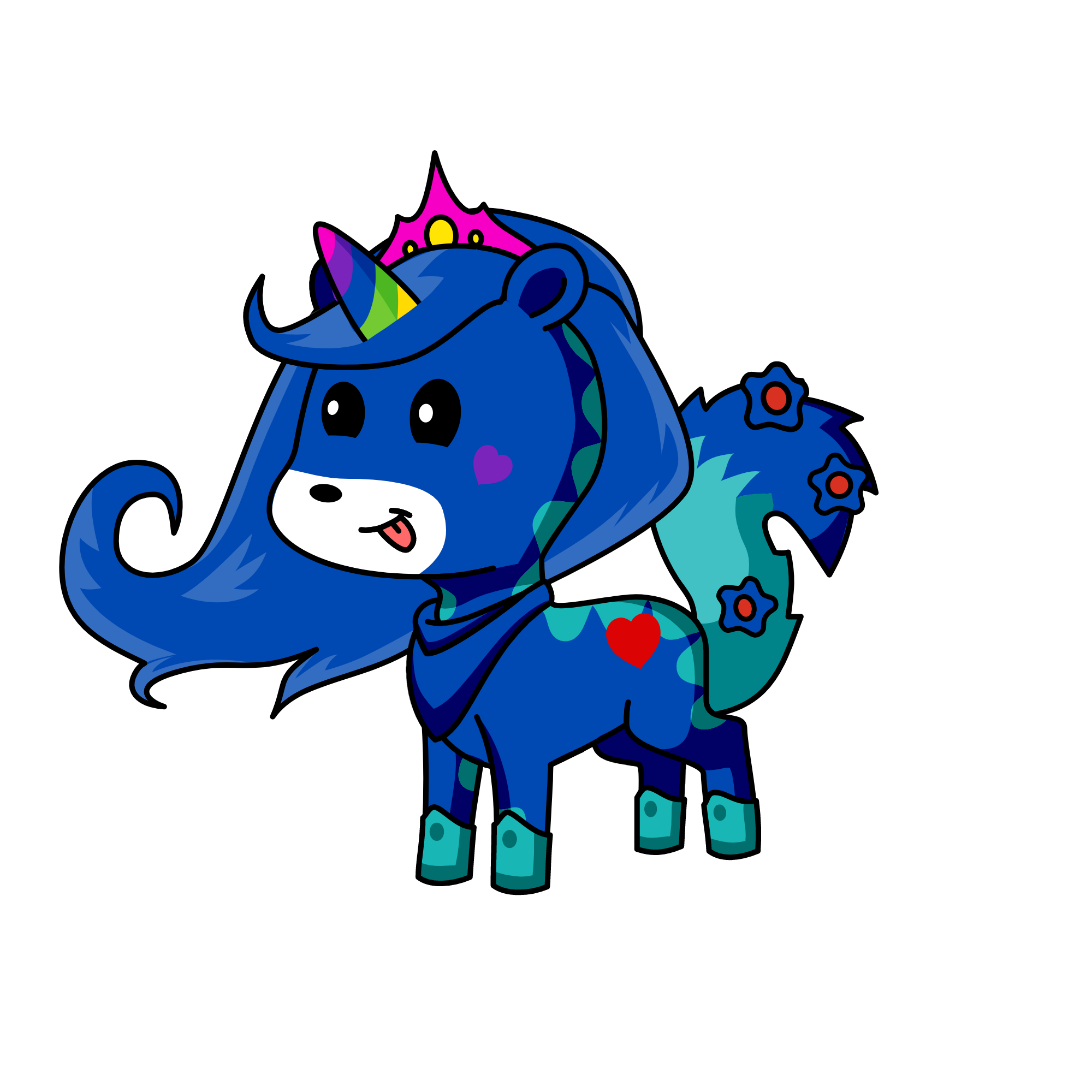 k, the unicorn