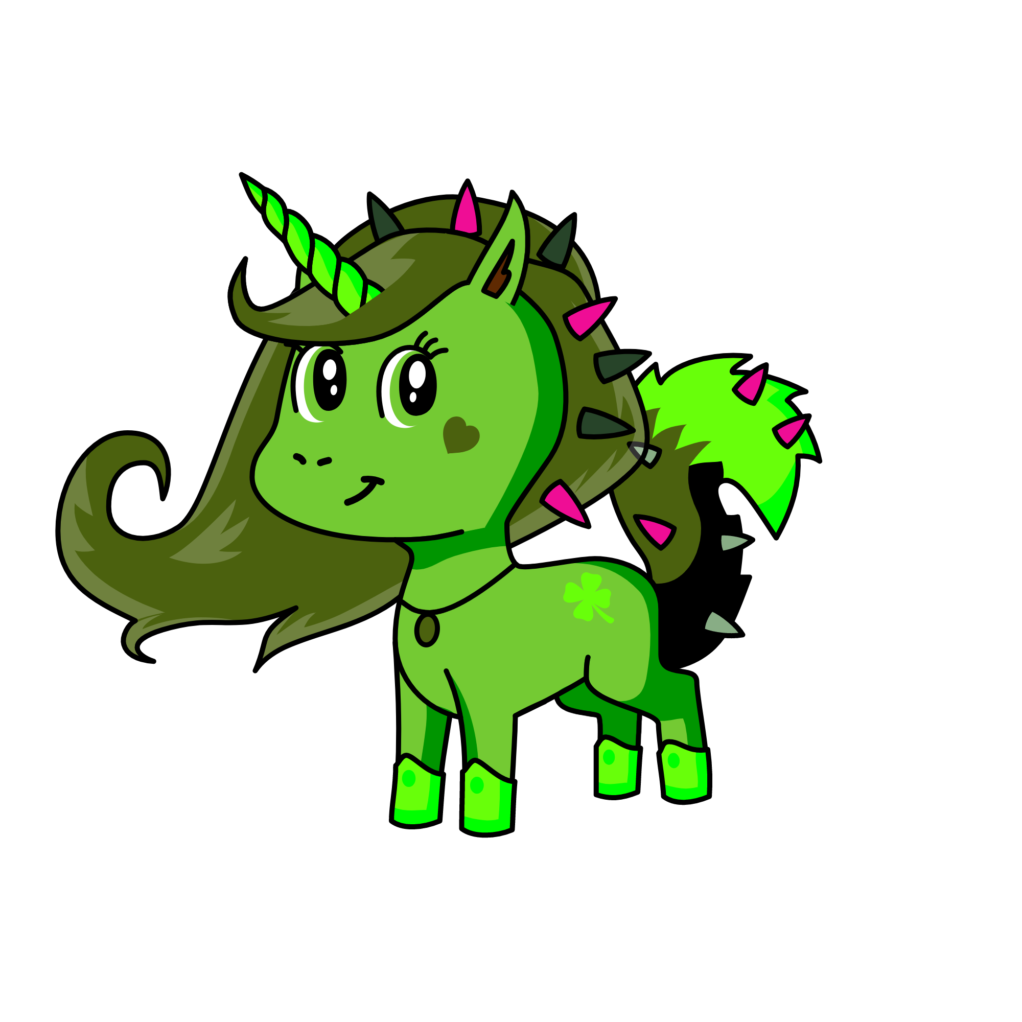 pasti, the unicorn