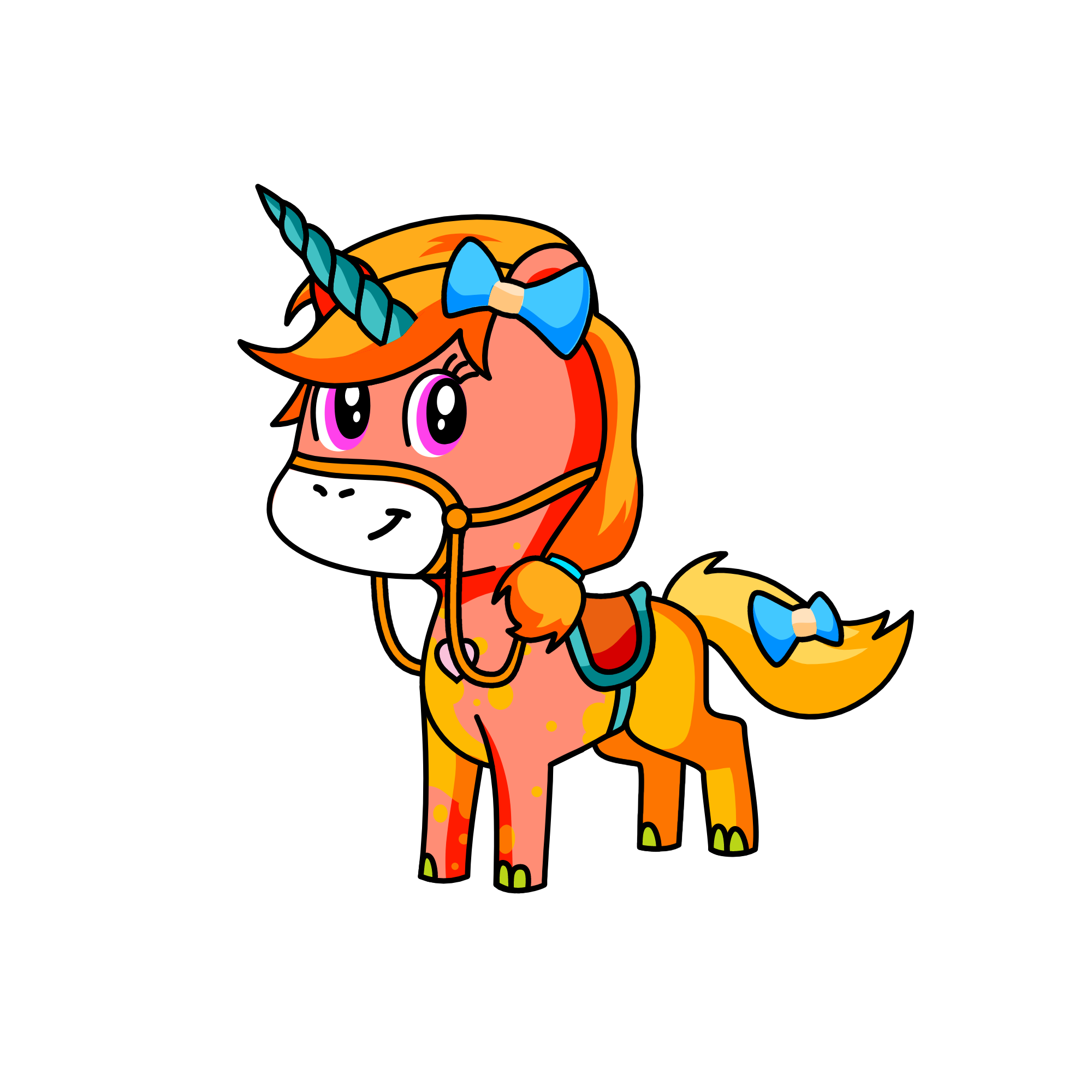 Sopie, the unicorn