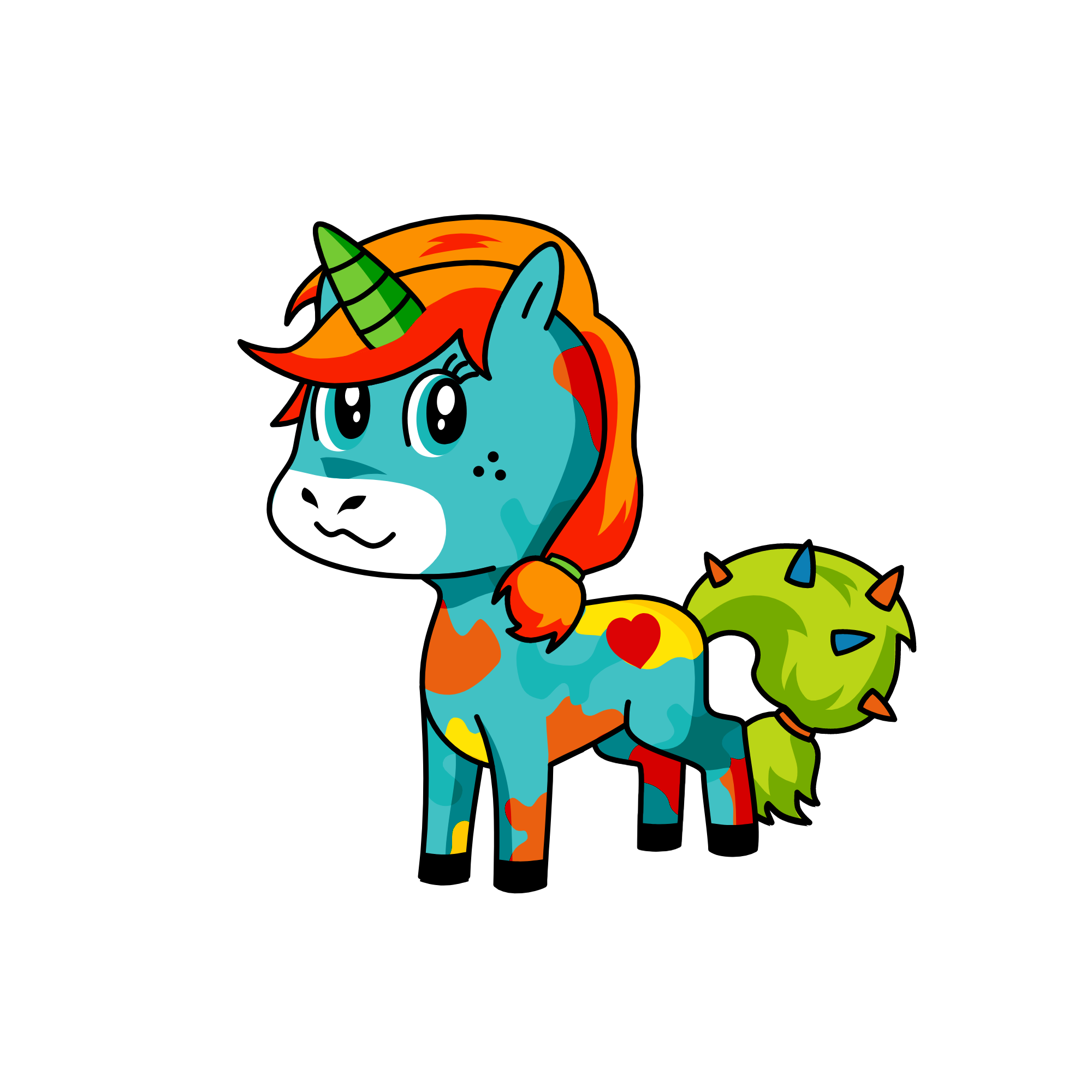 Ivy, the unicorn