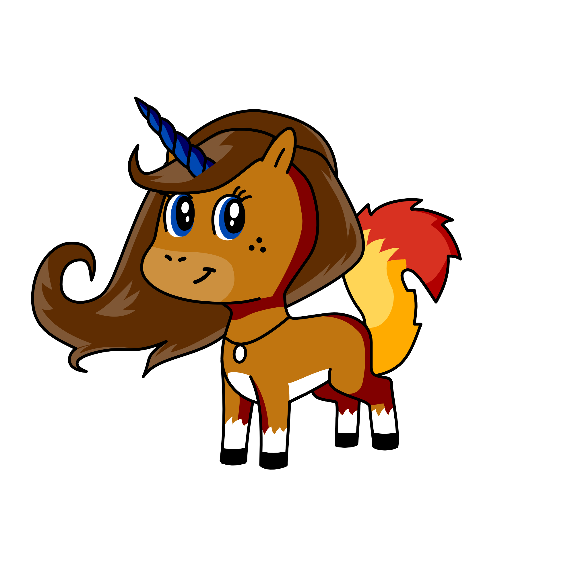 spirrit, the unicorn