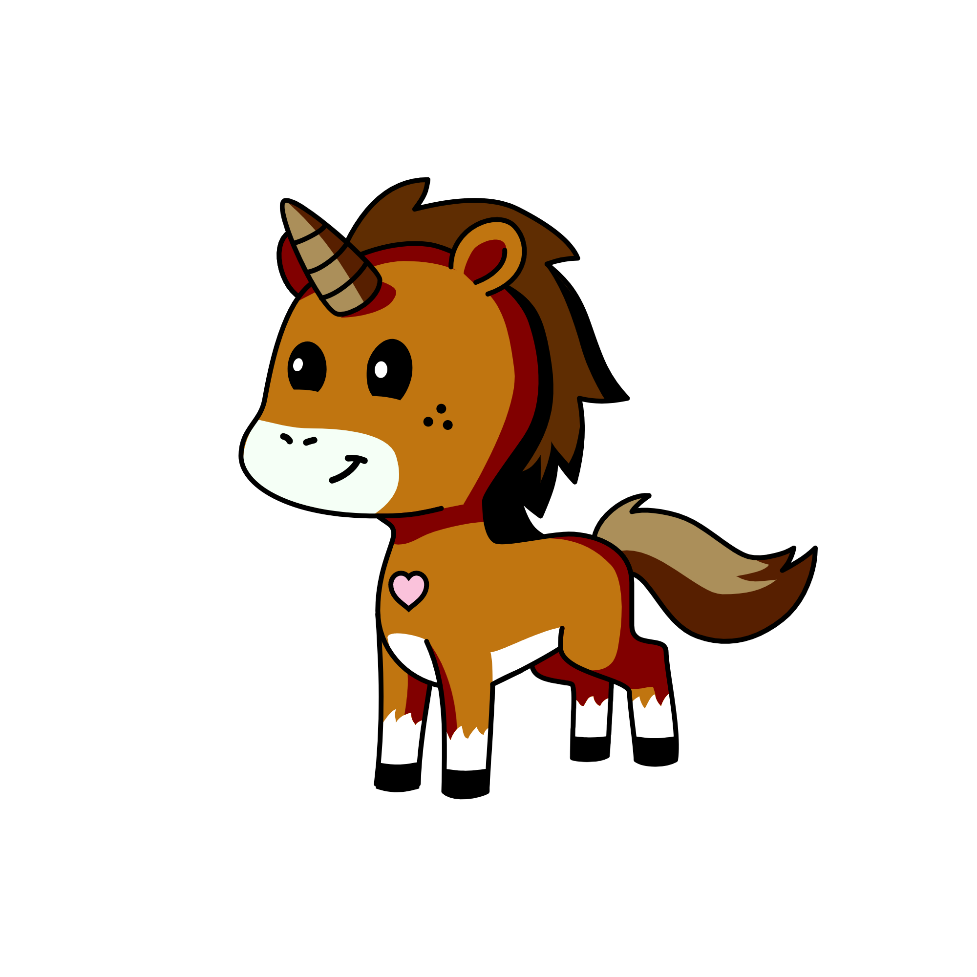 Hazel, the unicorn