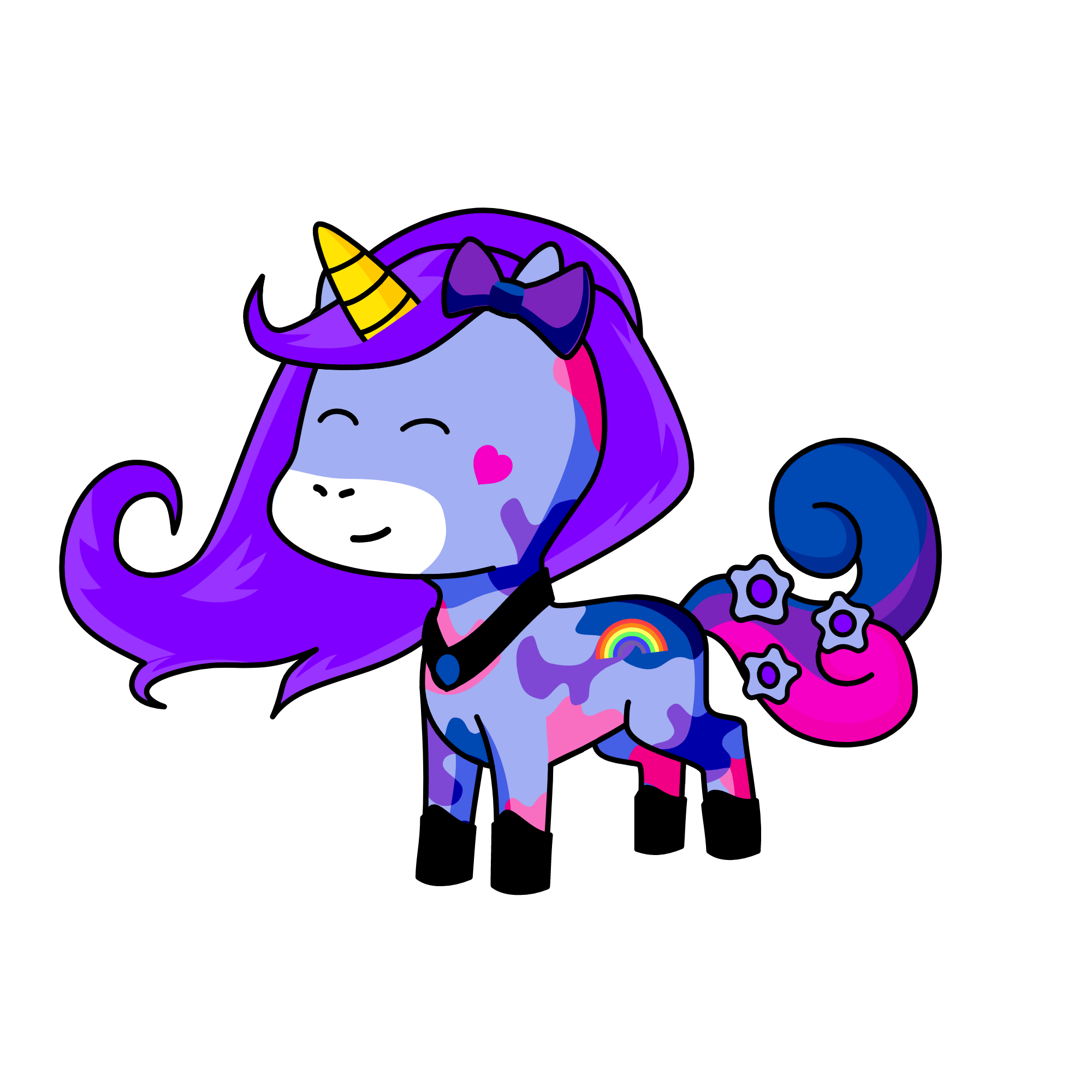 Galaxy, the unicorn