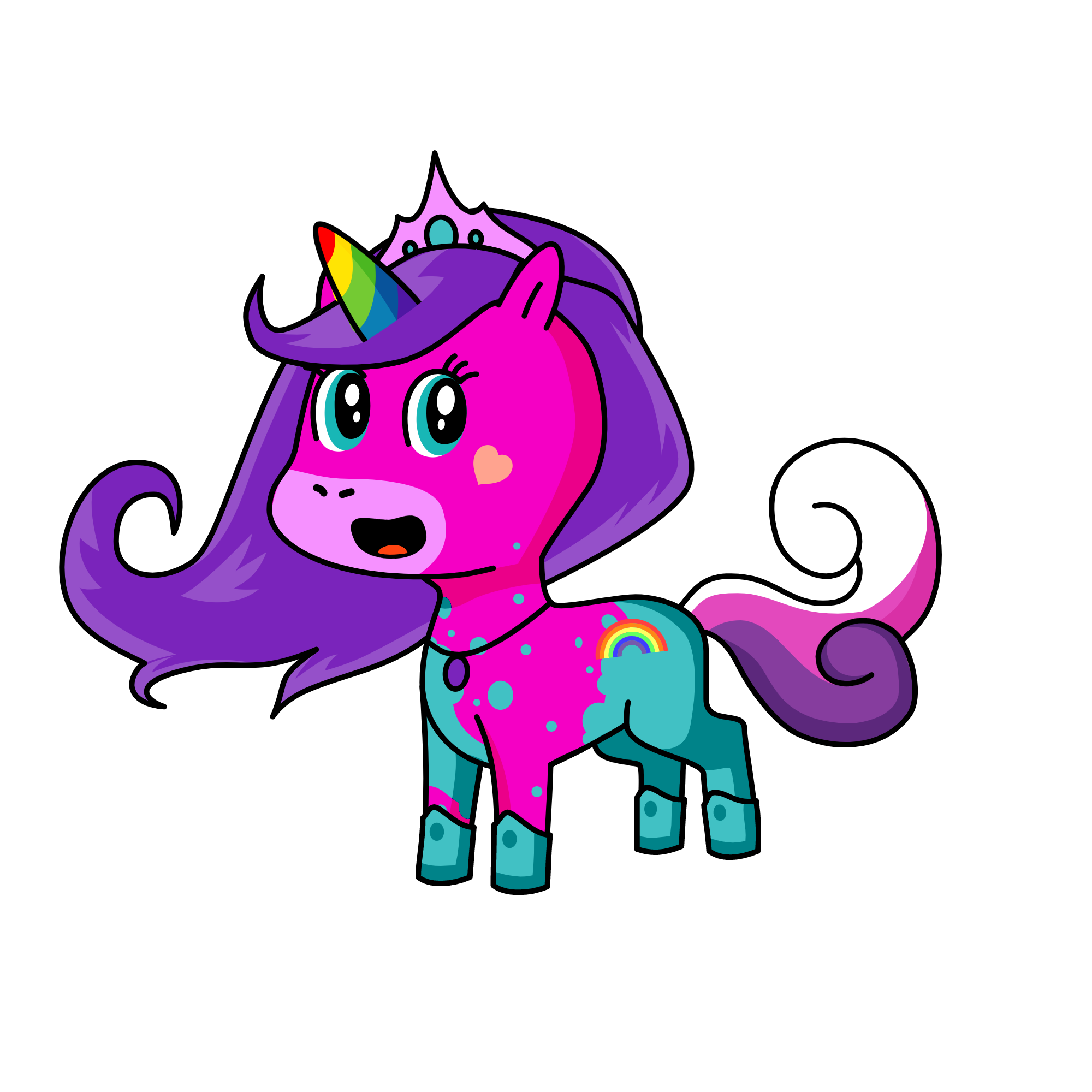 Sunny, the unicorn