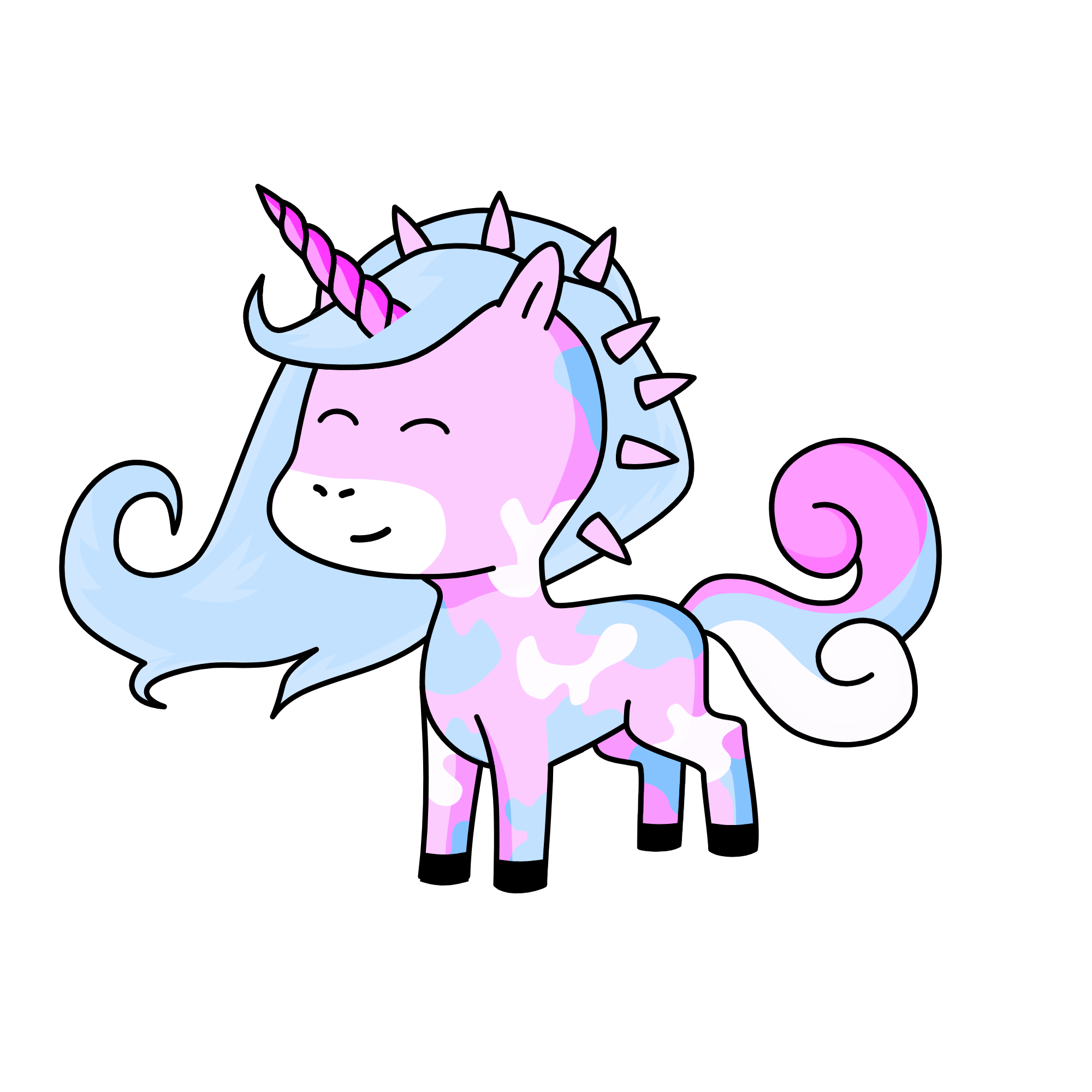 Cotton Candy, the unicorn