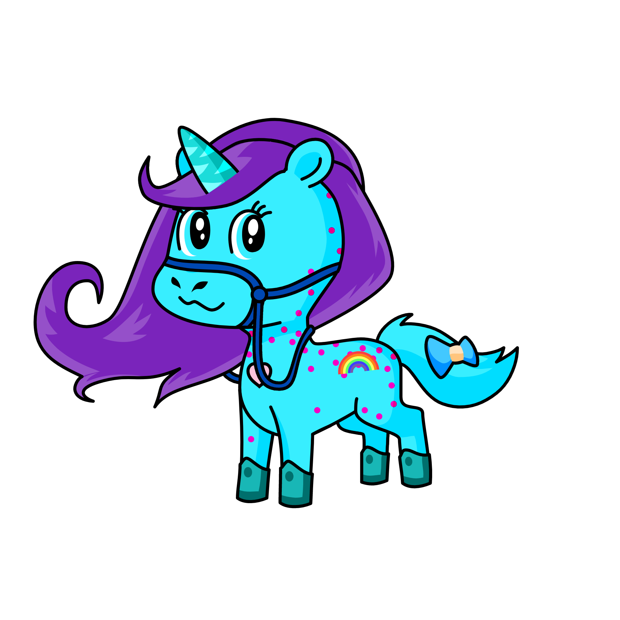 Maya, the unicorn