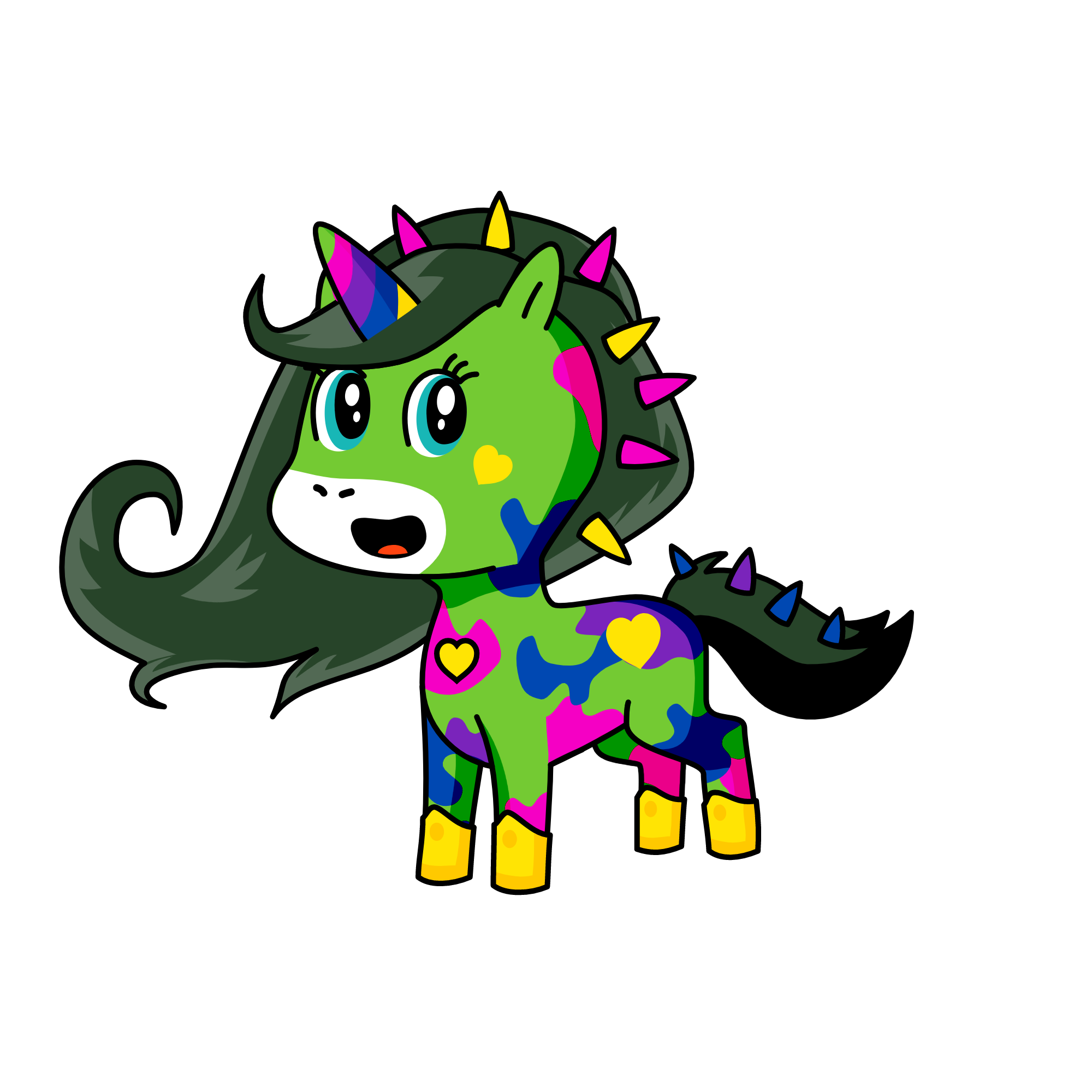 Megalto Chroma, the unicorn