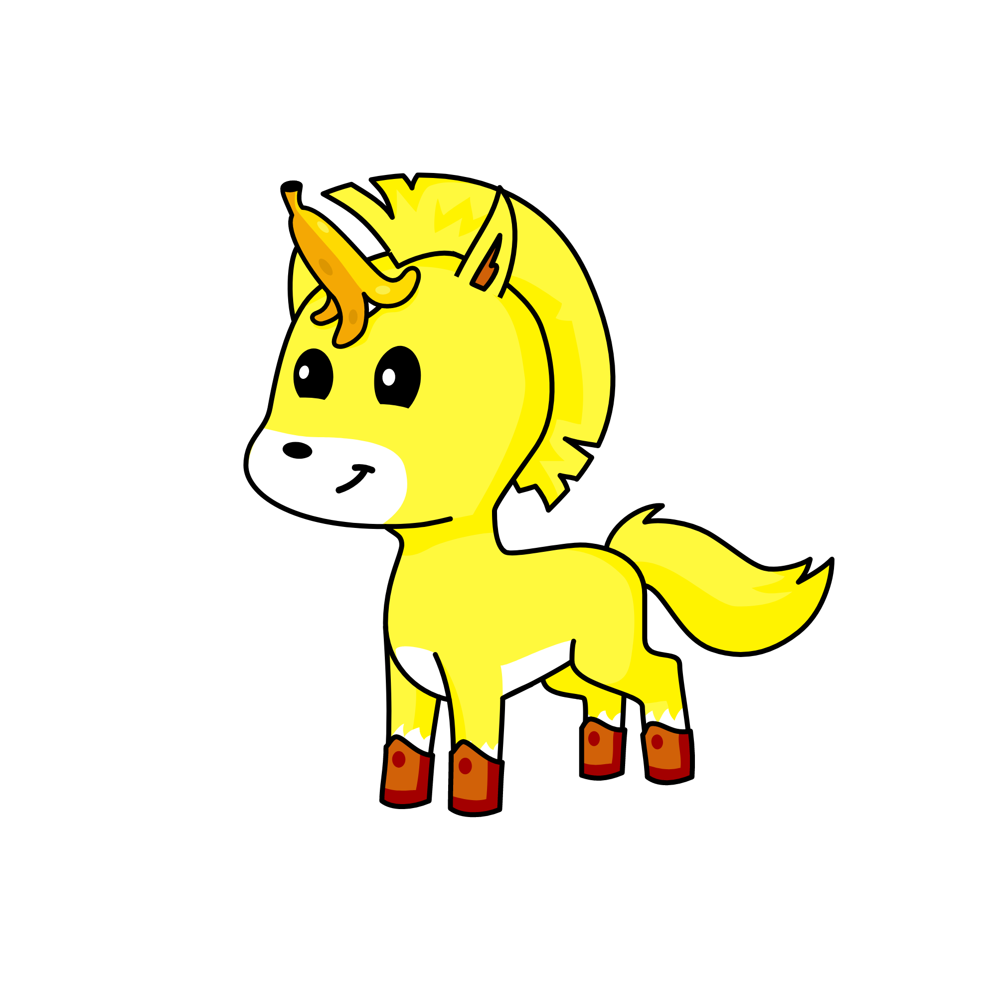 banana, the unicorn