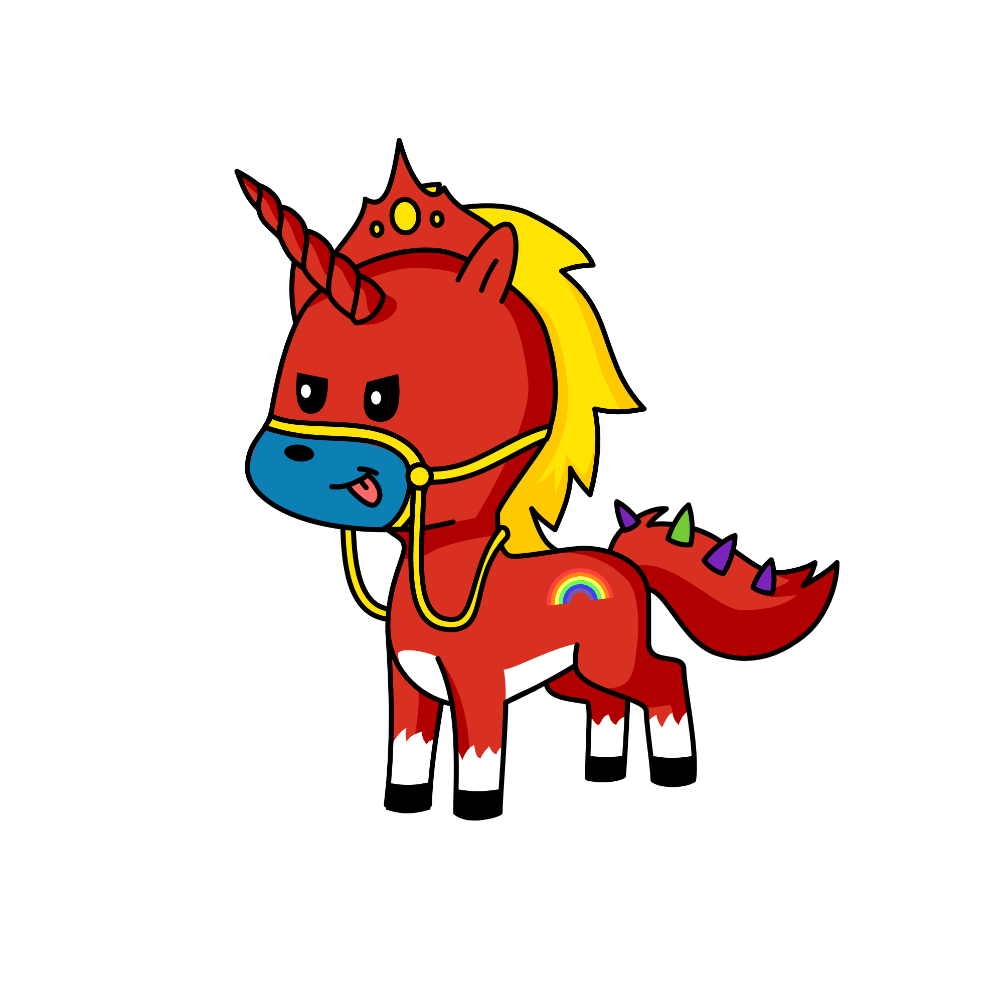 random, the unicorn