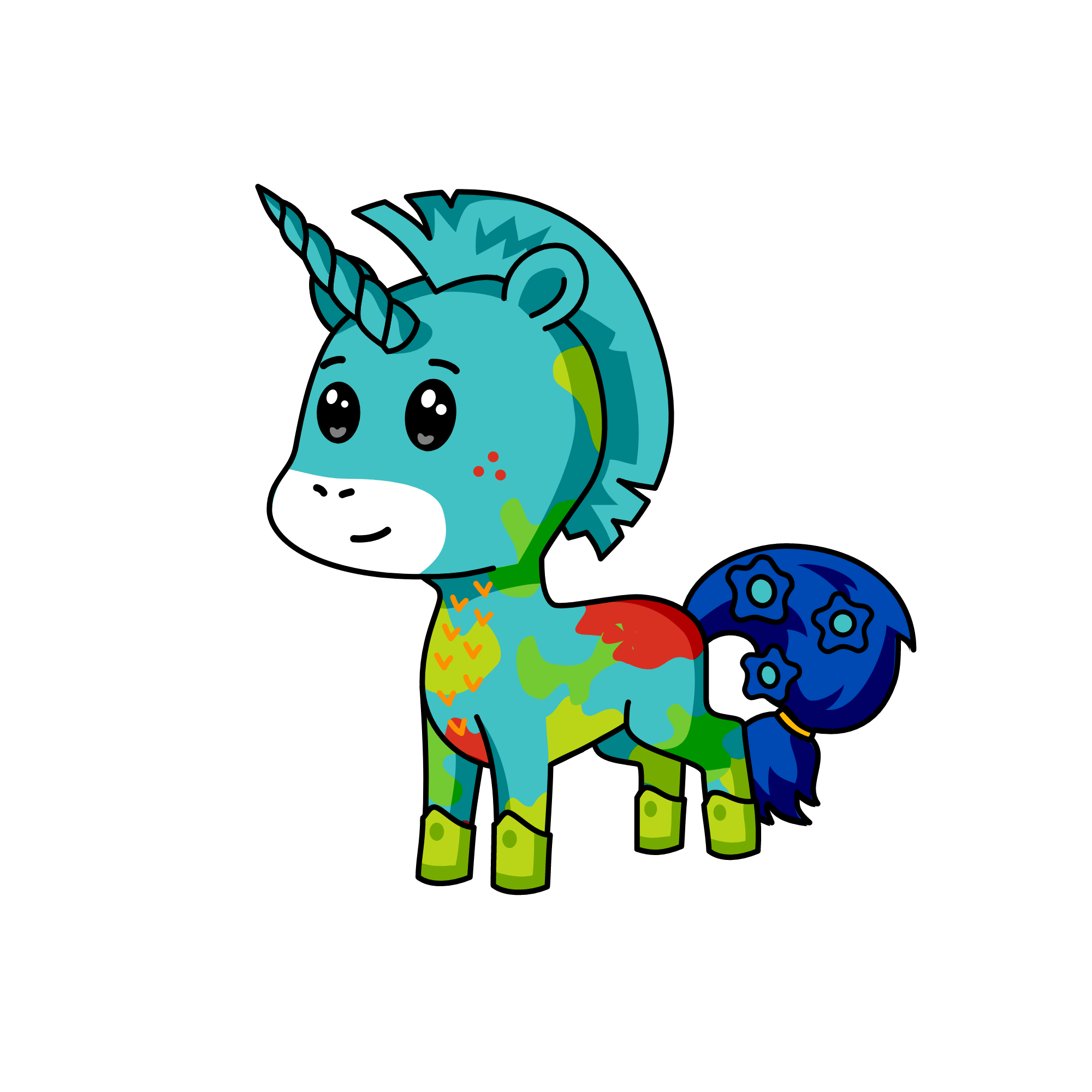 train, the unicorn