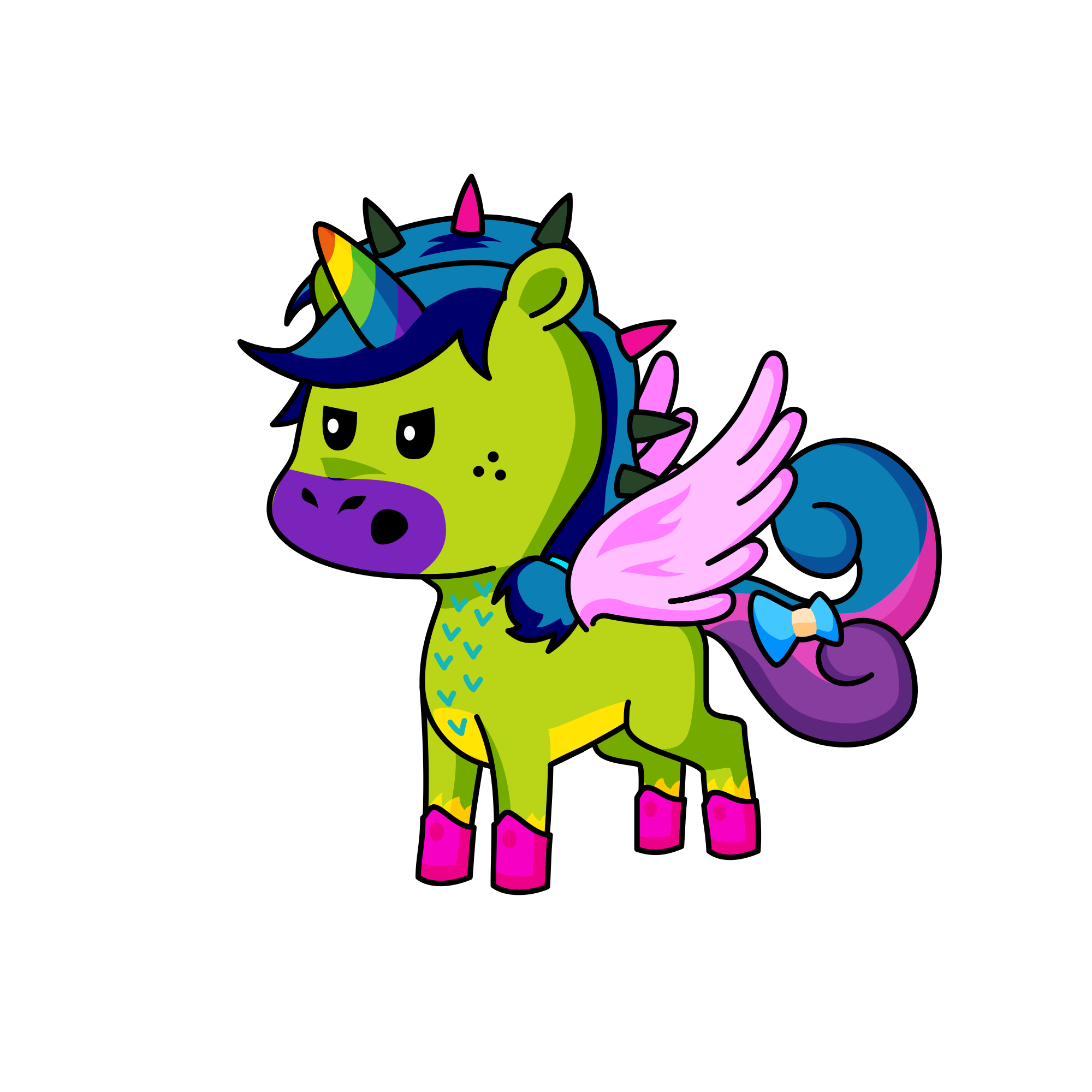 My little unicorn, the unicorn