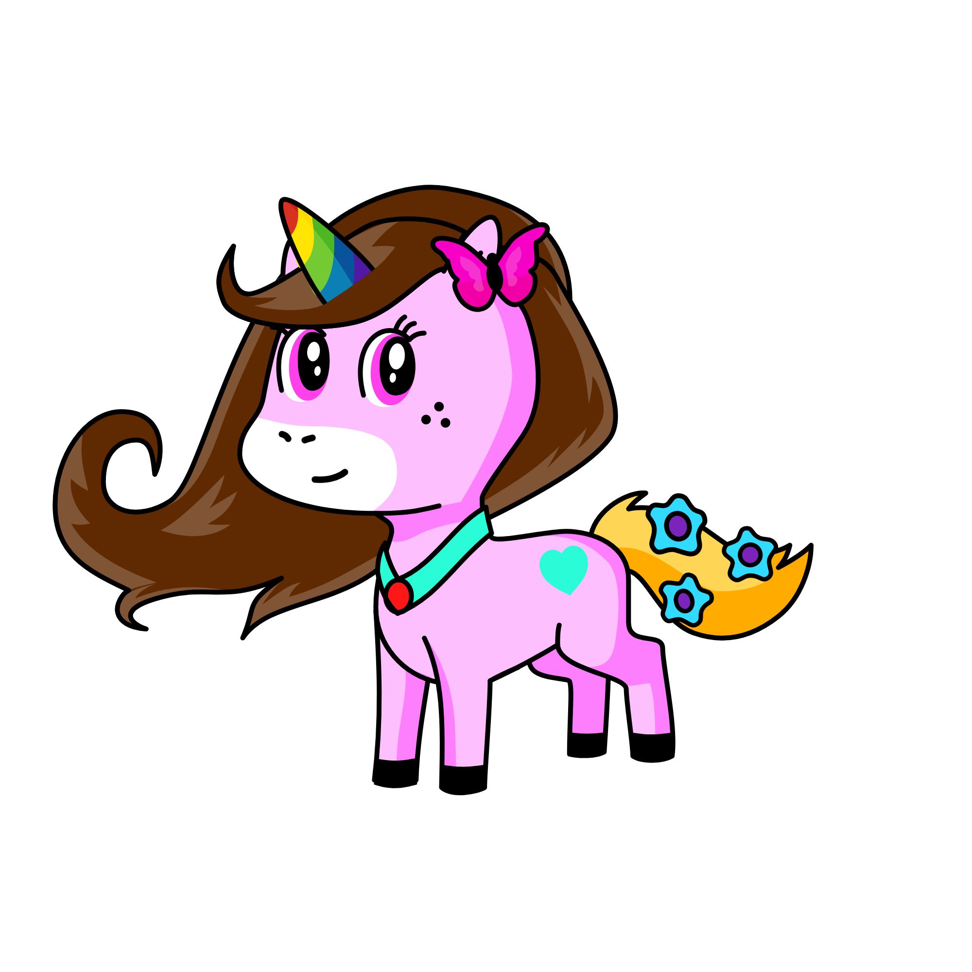 Unicorny, the unicorn