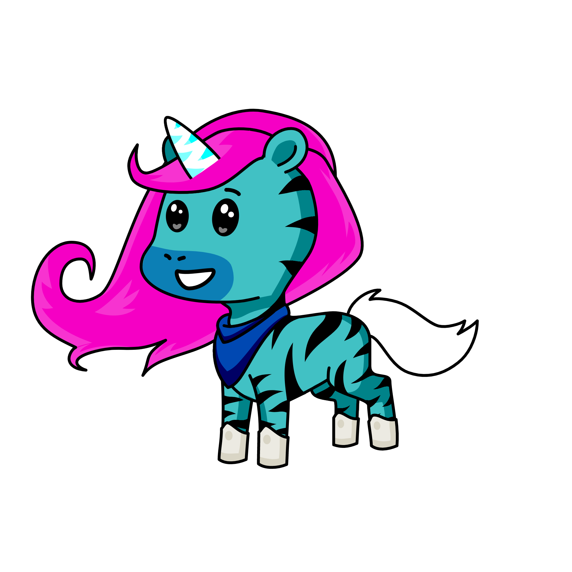 Coldy, the unicorn