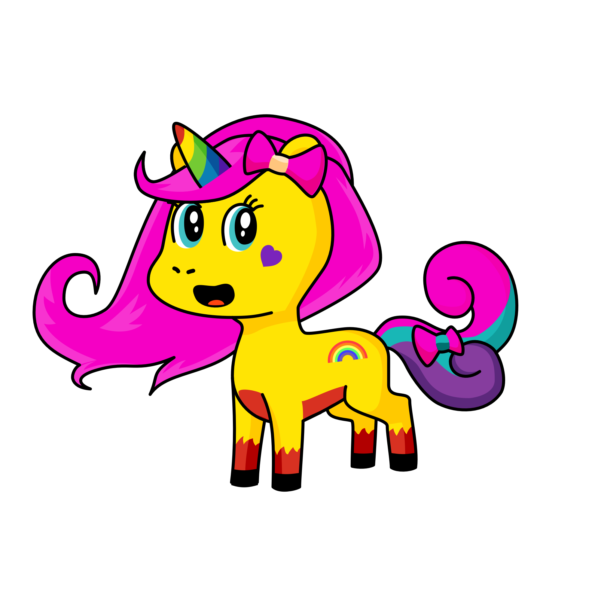 sunny, the unicorn