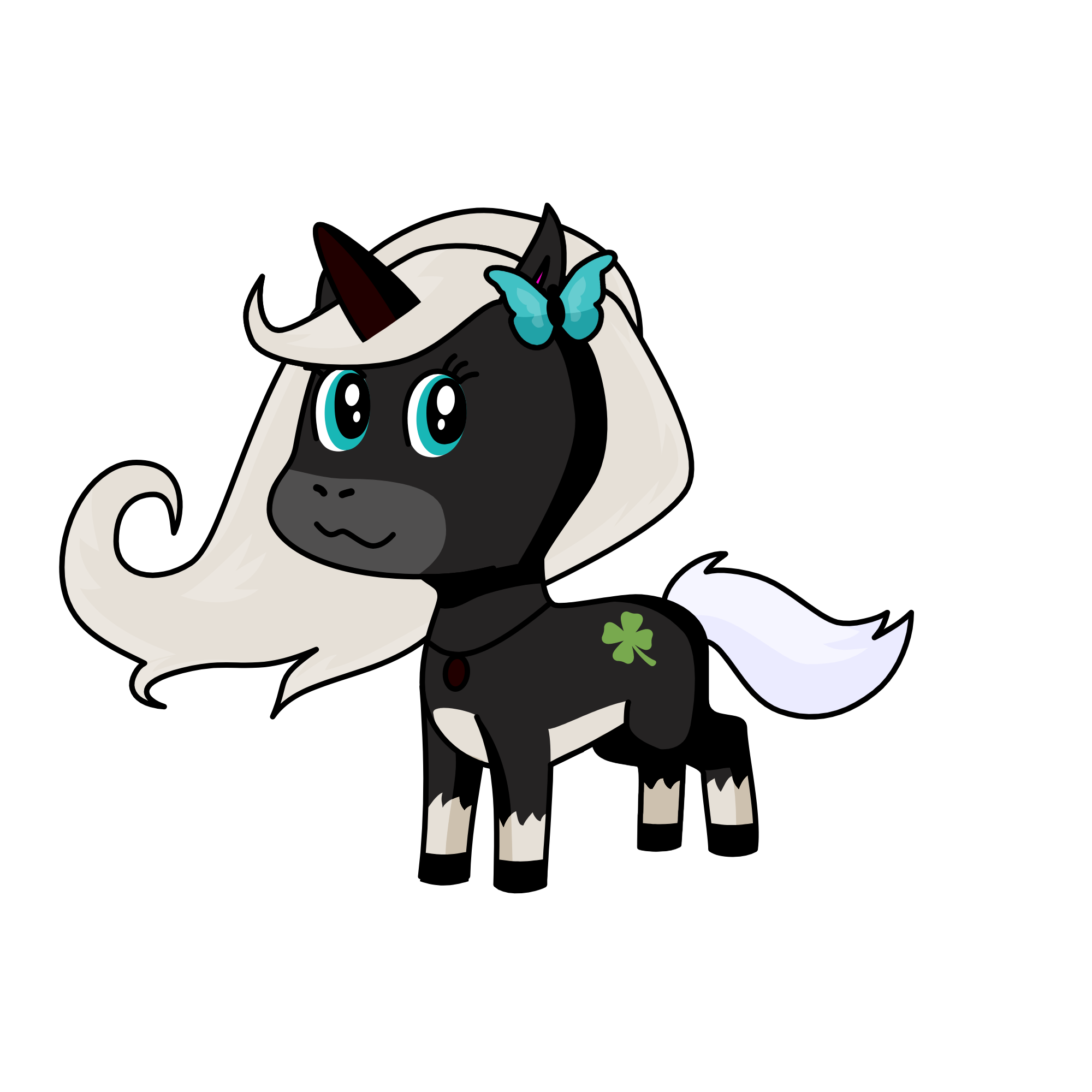 Wolf Queen, the unicorn