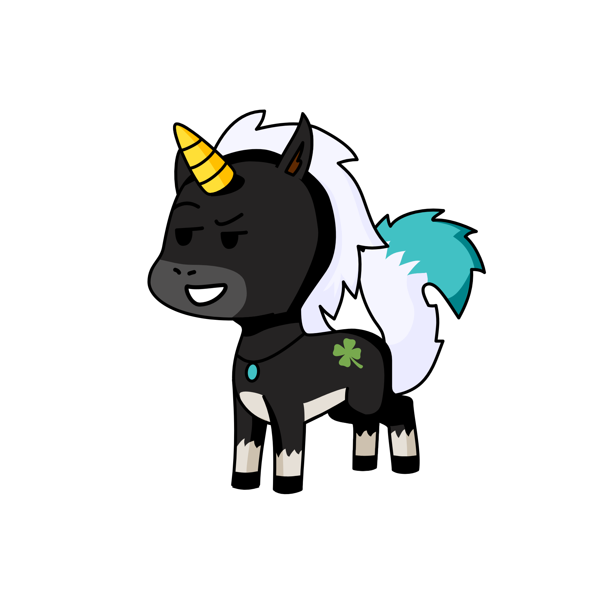Wolf King, the unicorn