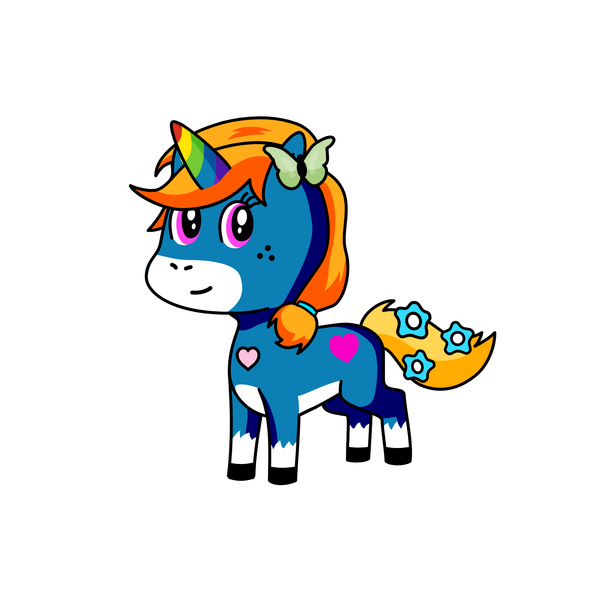 lana, the unicorn