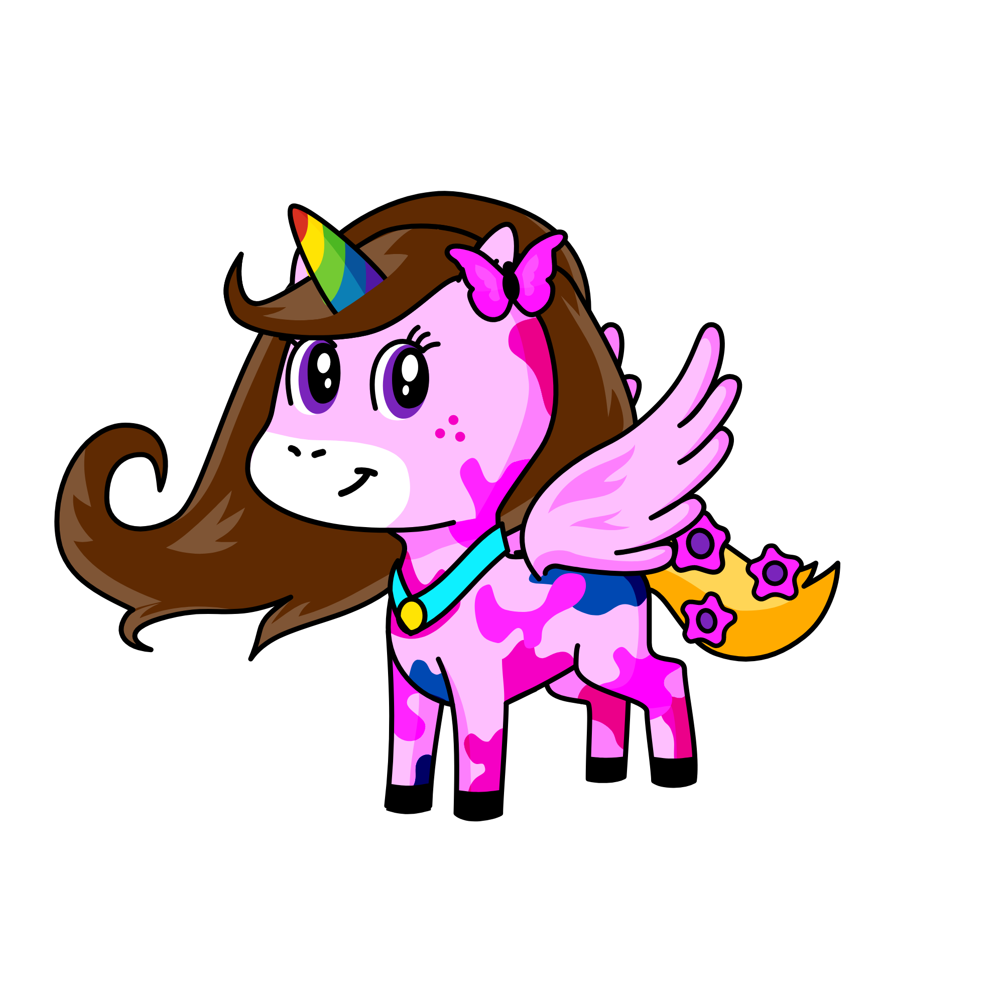 Cottan Candy, the unicorn