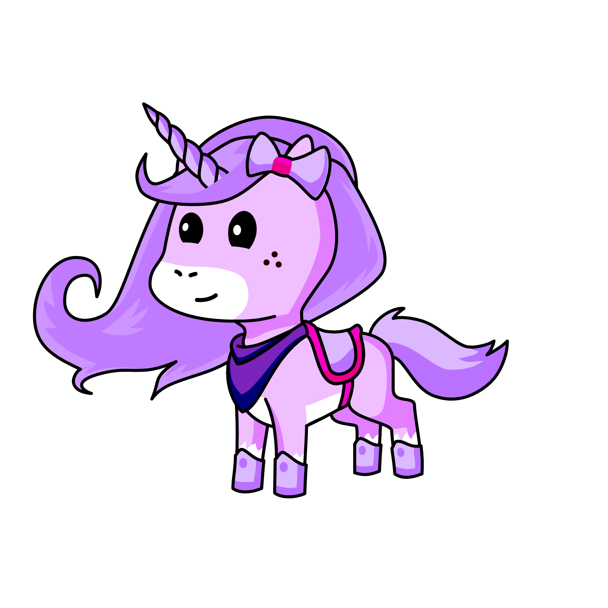 Midnight, the unicorn