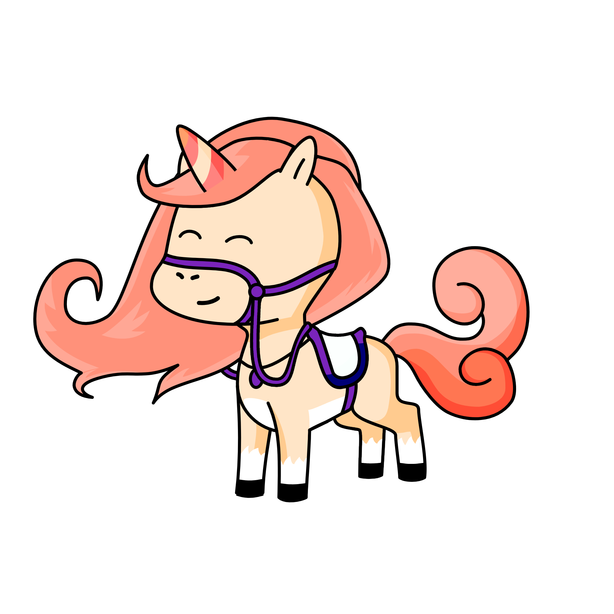 Líria, the unicorn