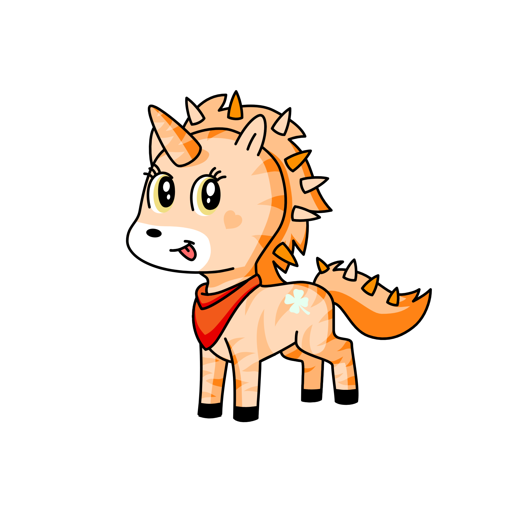 Srubay, the unicorn
