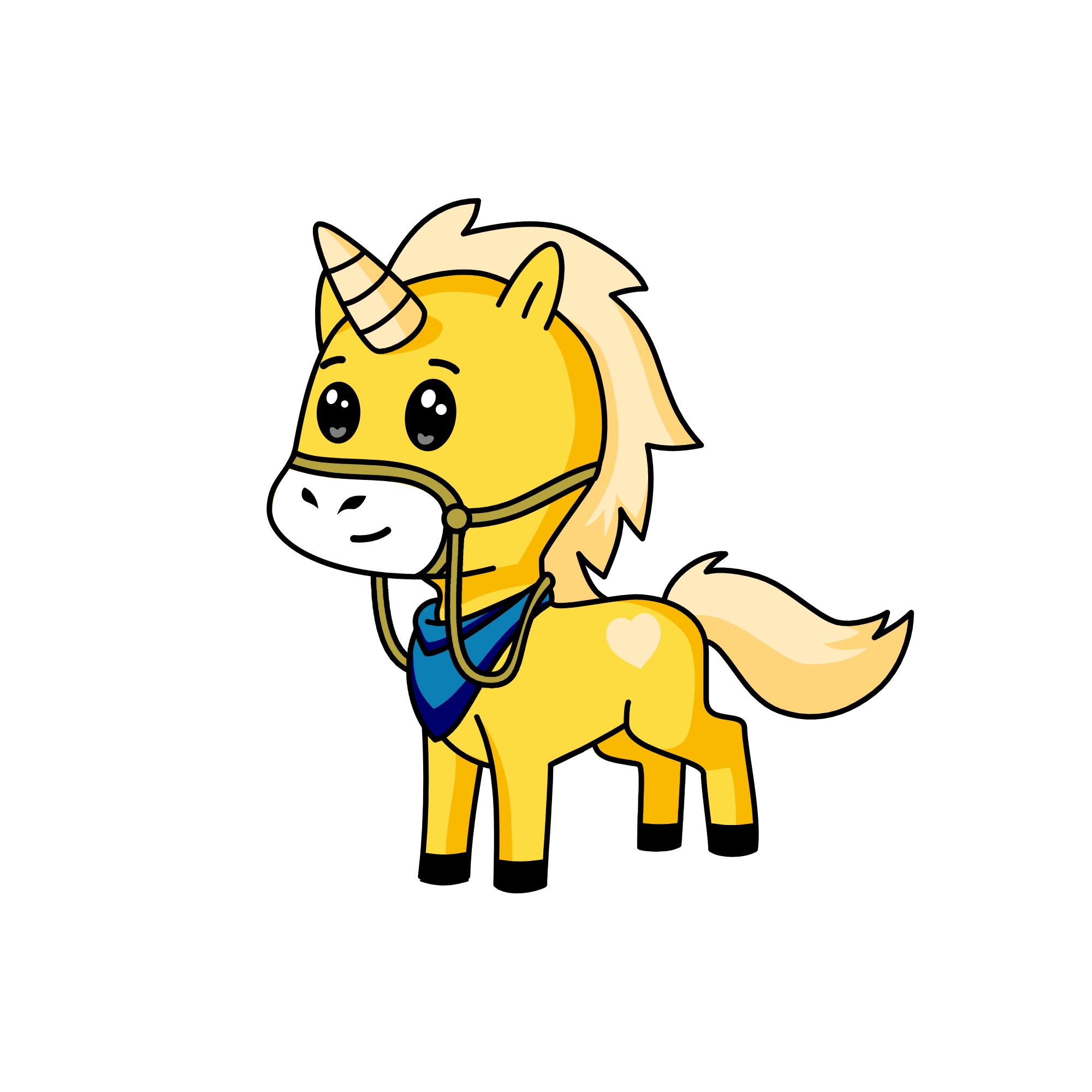 Buckles, the unicorn