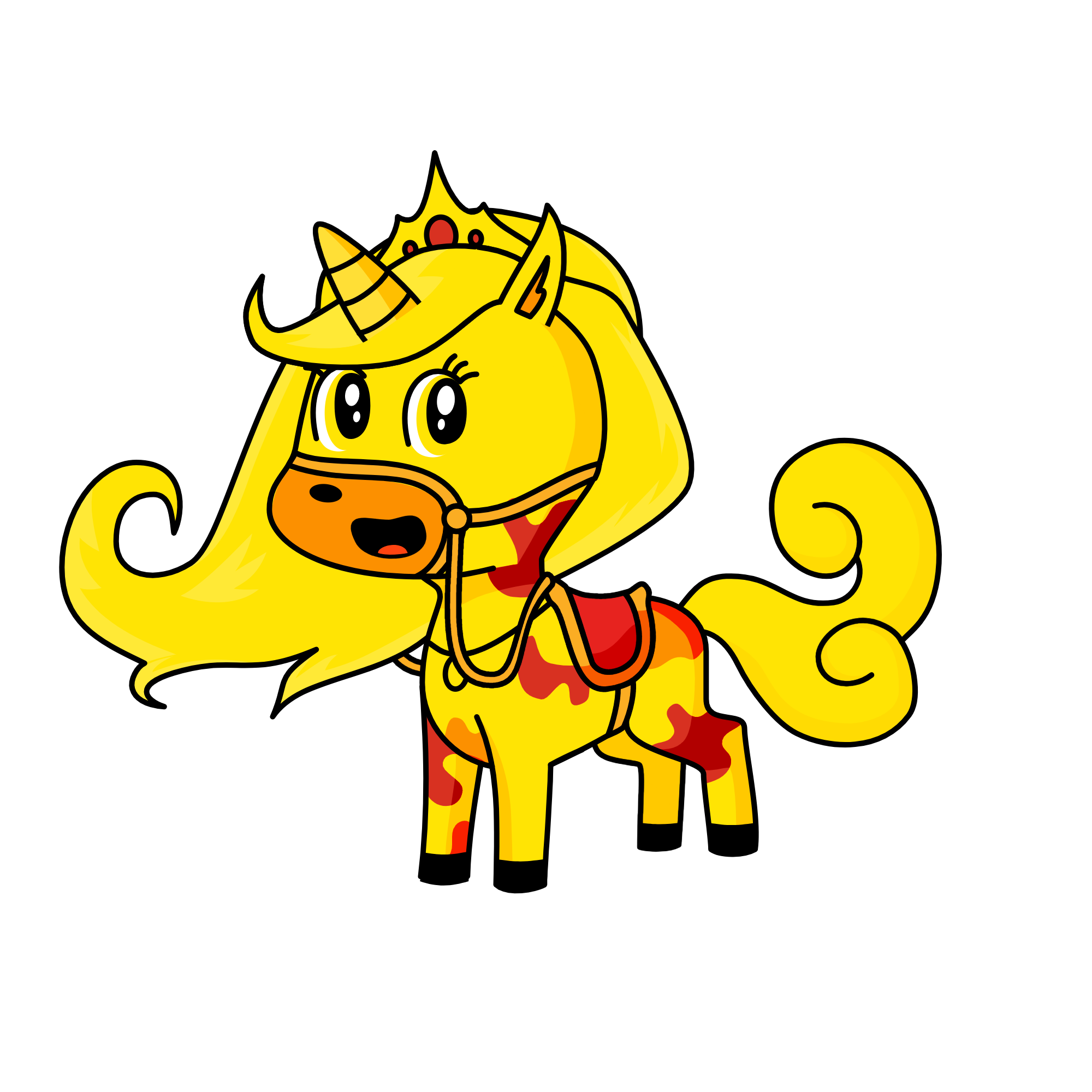 the sun qneen, the unicorn