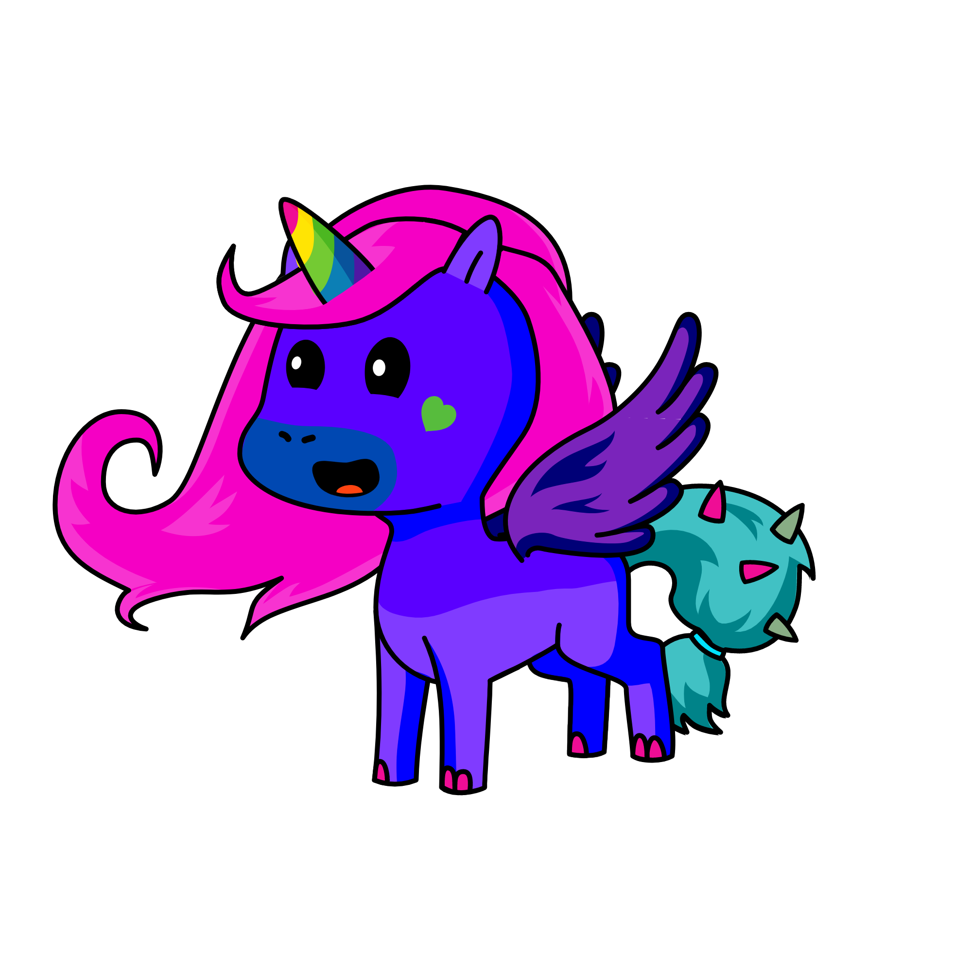 NaNa, the unicorn