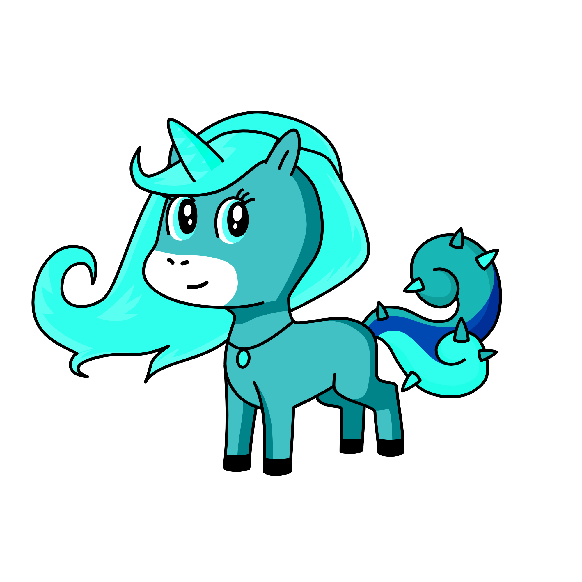 Sprinkles, the unicorn