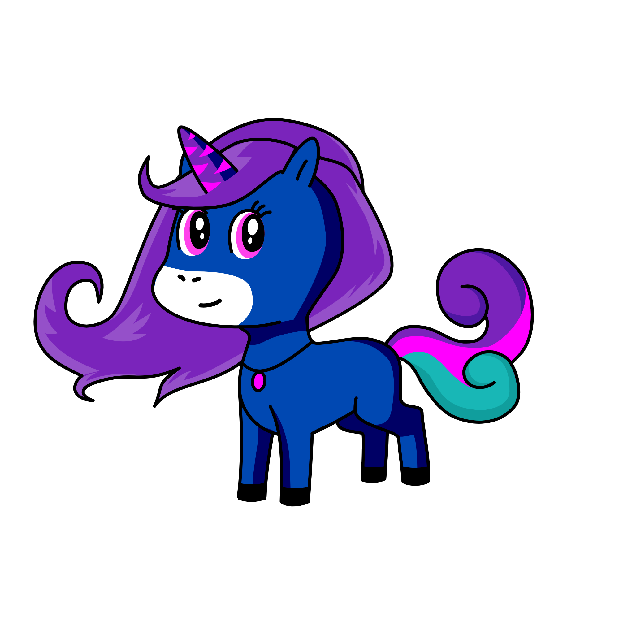 Twilight Sparkle, the unicorn