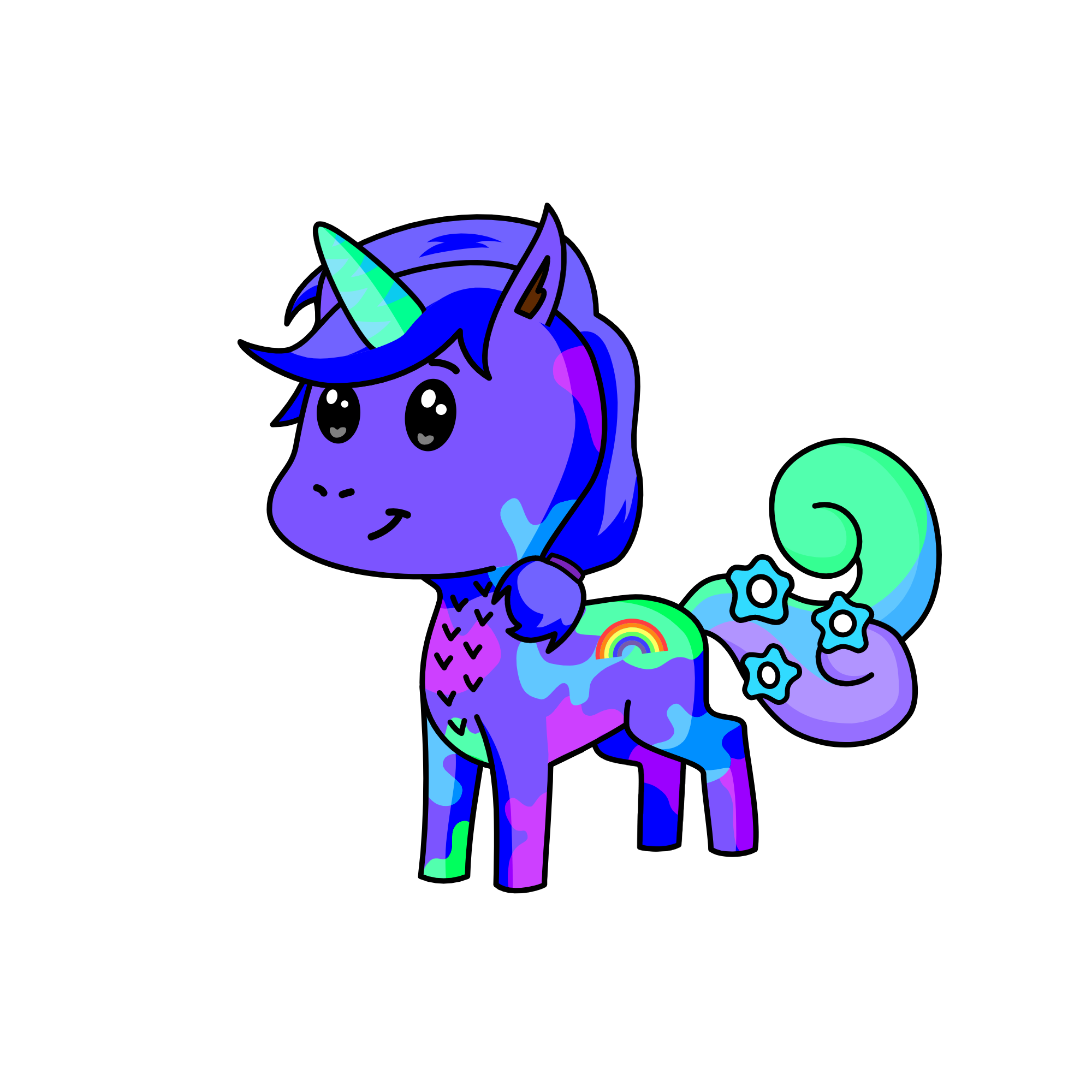mela, the unicorn
