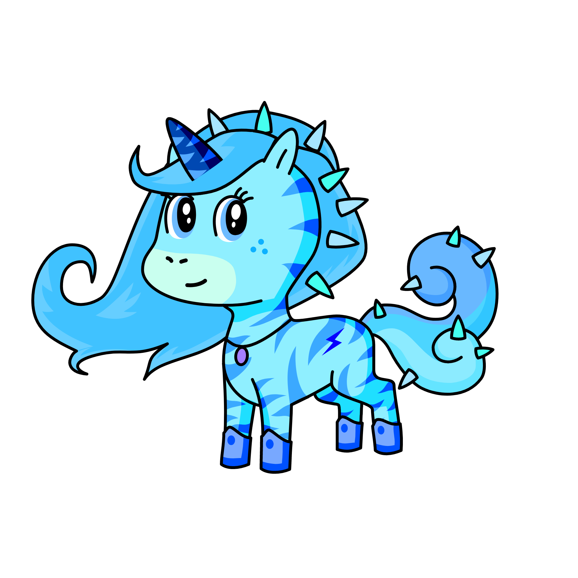 Sniko, the unicorn