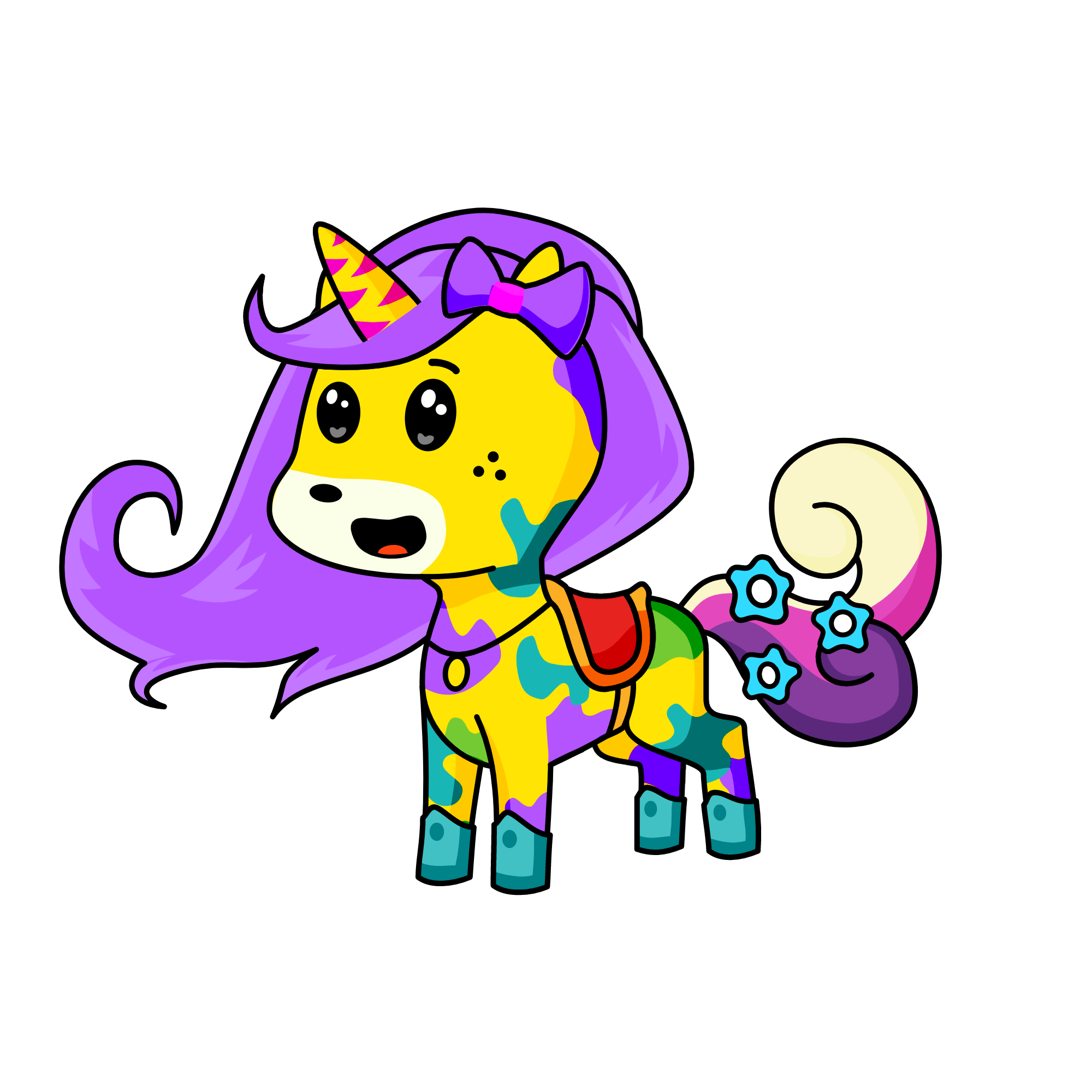 yoshi, the unicorn