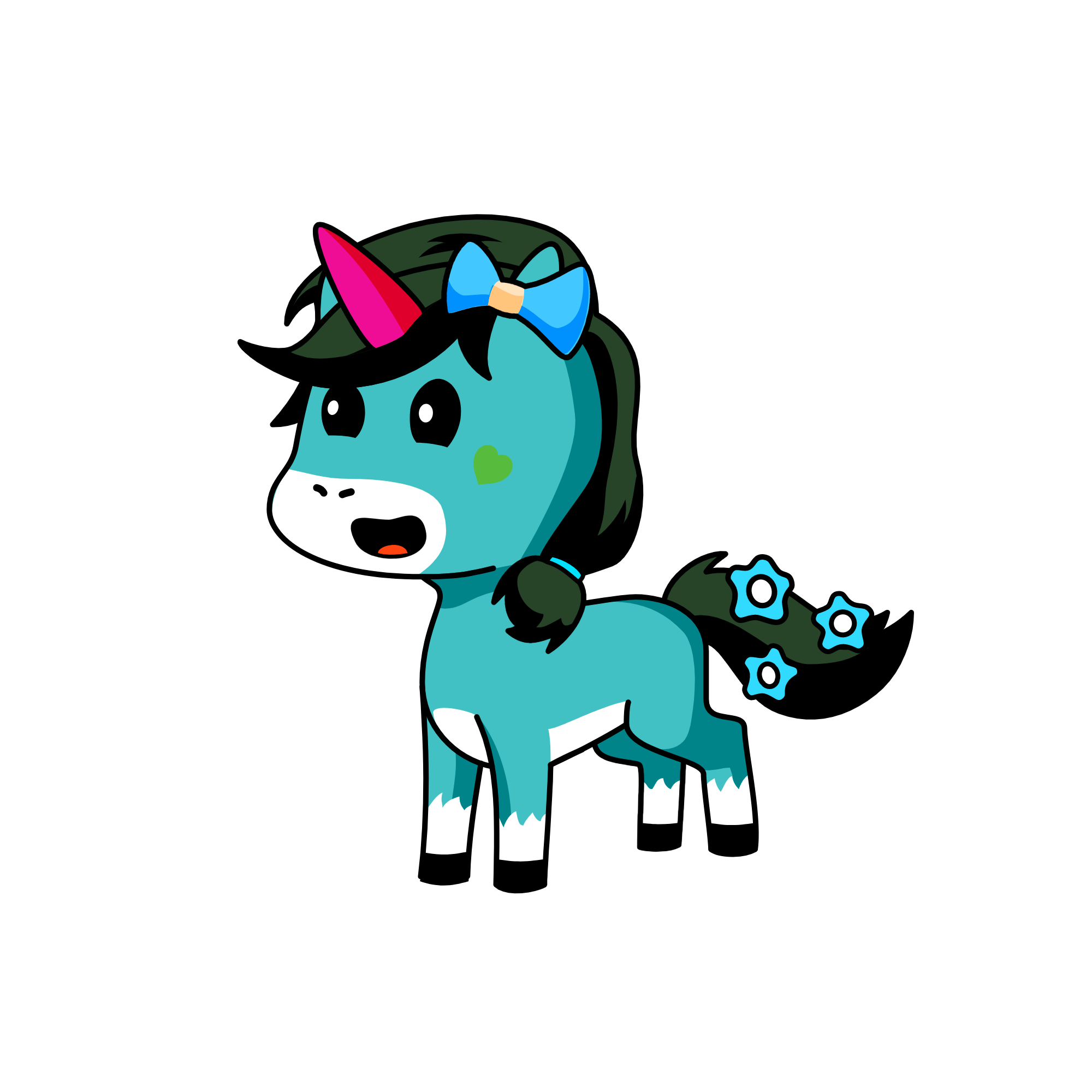 shy, the unicorn