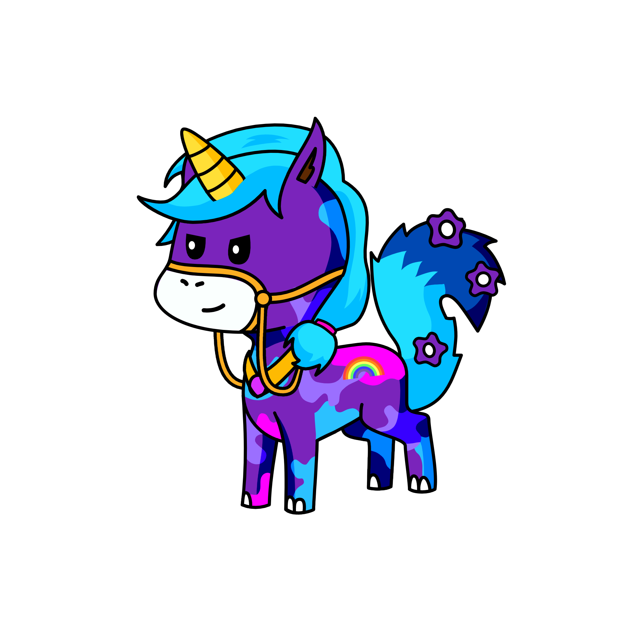 Lollyhorn, the unicorn
