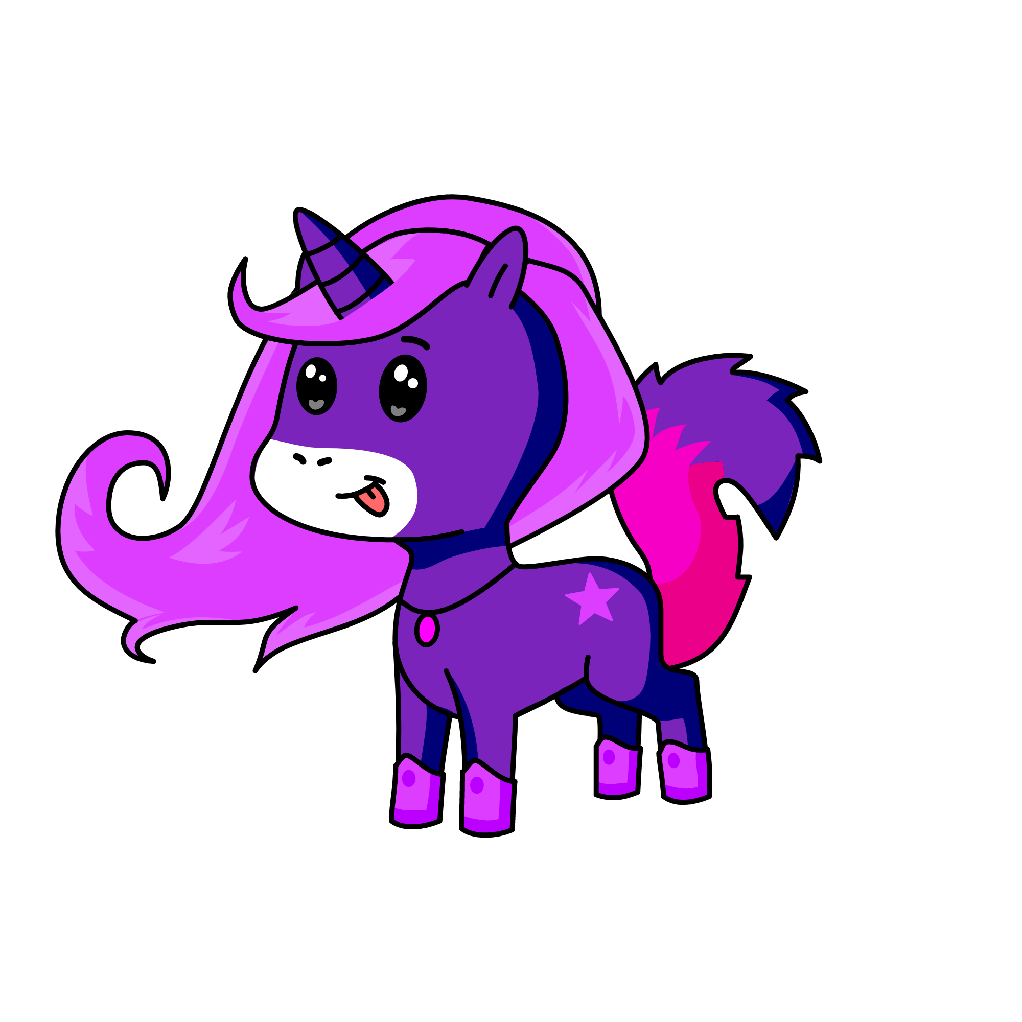 Twilight Sparkle, the unicorn