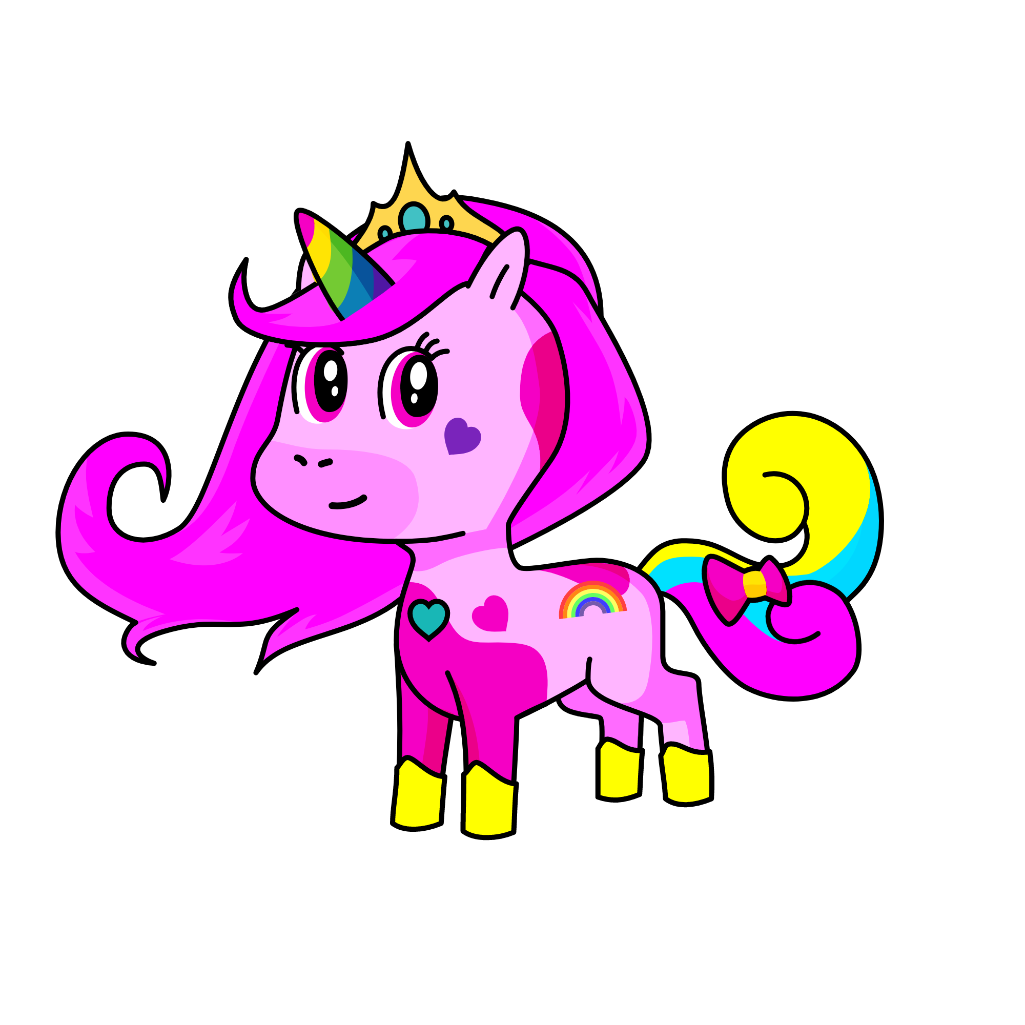 picky pie, the unicorn