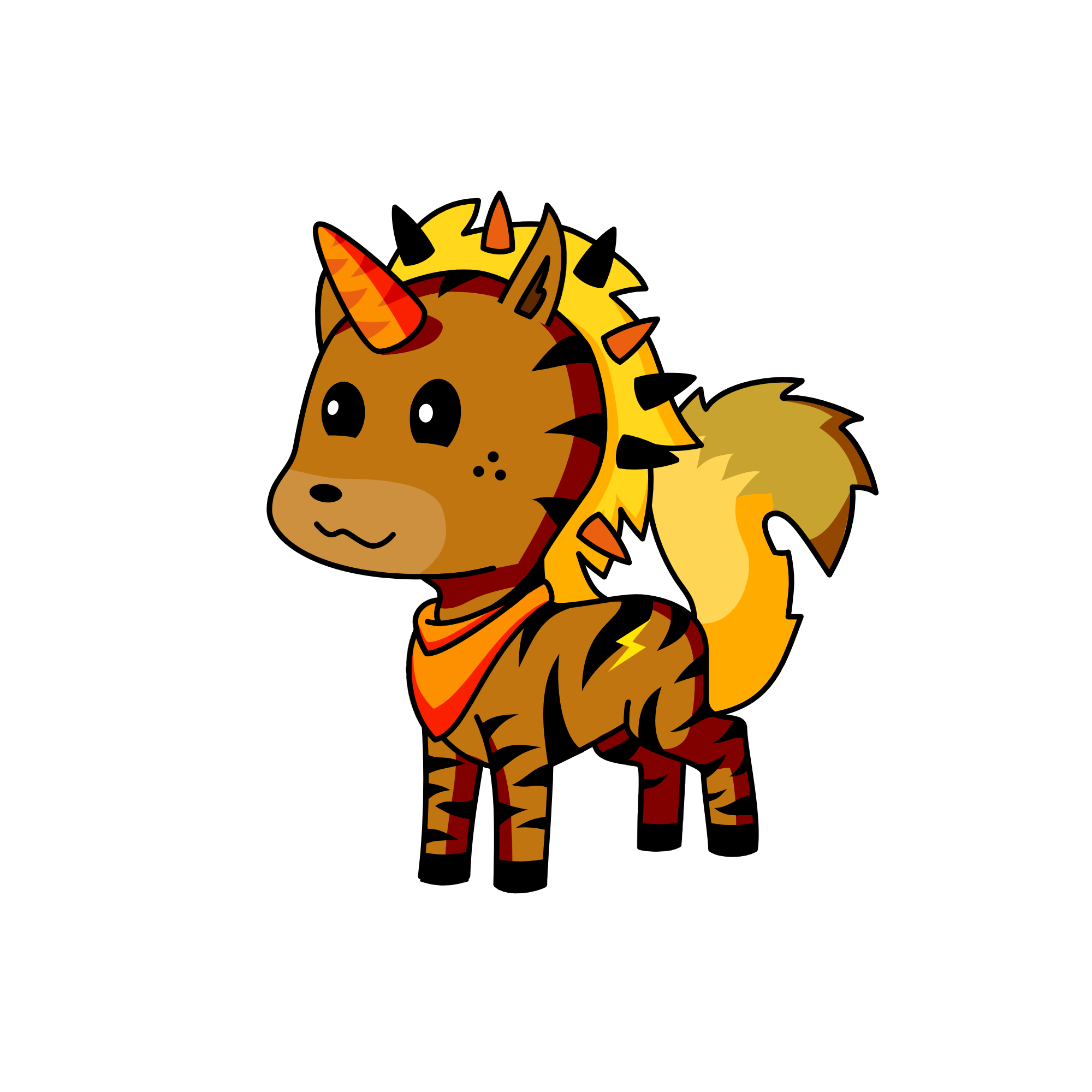 spike, the unicorn