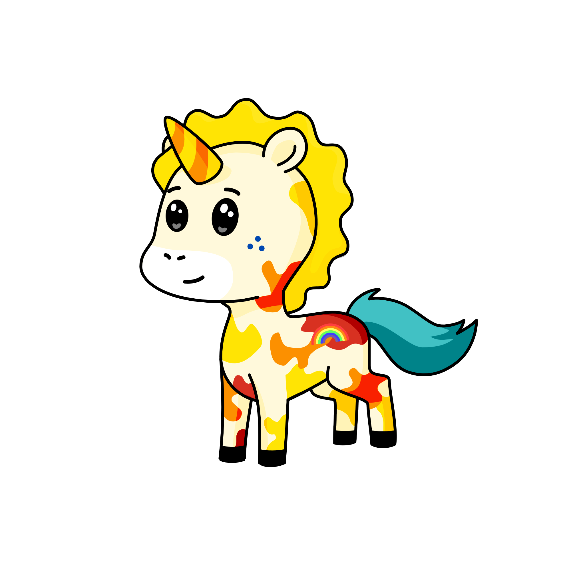 creamy, the unicorn