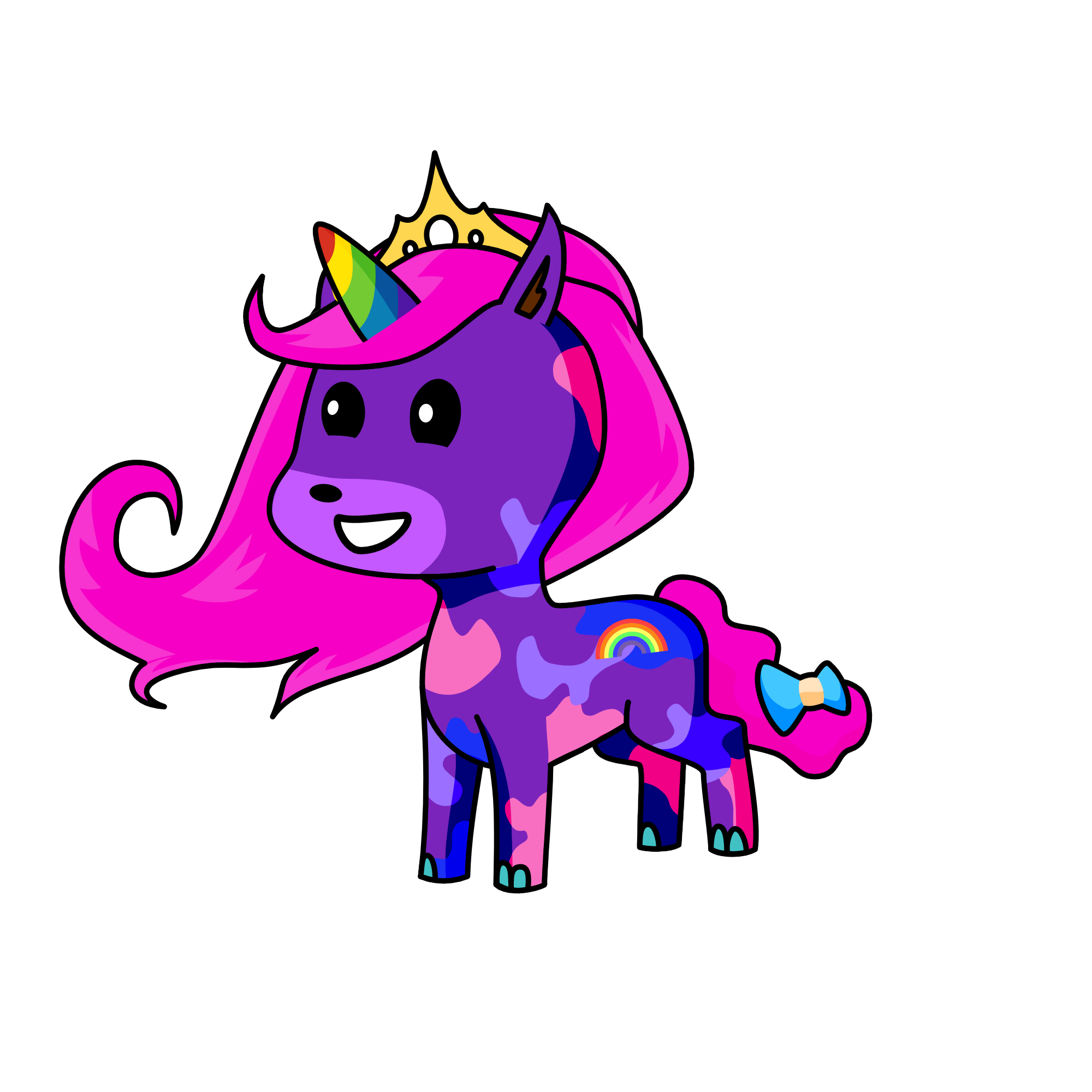 U unicorn , the unicorn